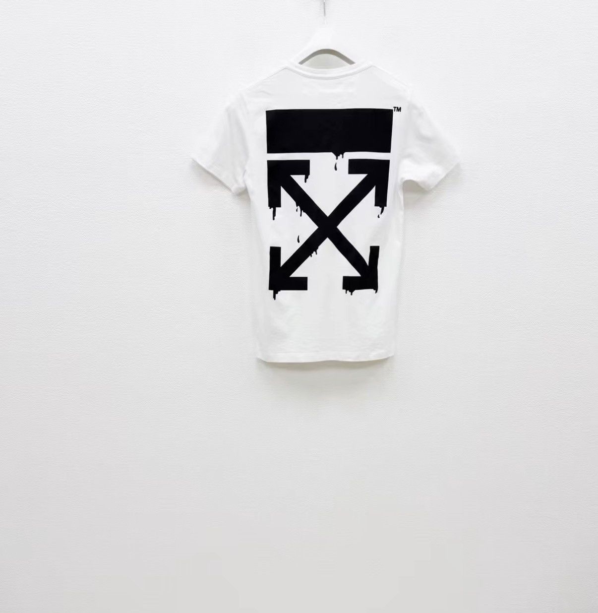Off-White OFF-WHITE 100% Cotton Short Sleeve T-shirt J30 Size US XS / EU 42 / 0 - 3 Thumbnail