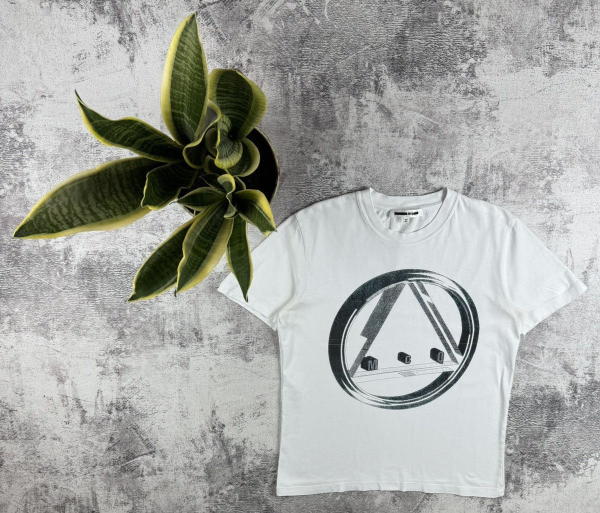 MCQ MCQ Alexander McQueen Icon Sphere Cotton Jersey T Shirt Tee Size US M / EU 48-50 / 2 - 1 Thumbnail