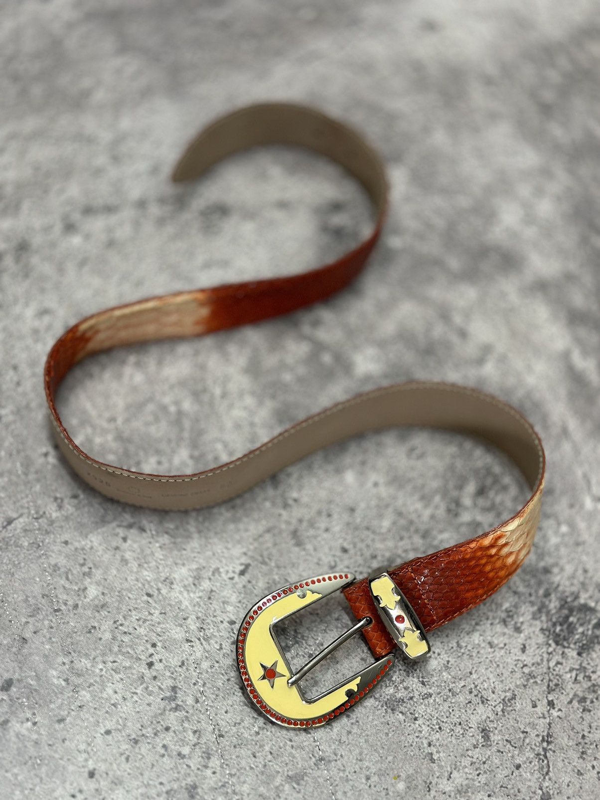 Hysteric Glamour Vintage 90s Japan Leather Black Belt Hysteric Glamour Style Size ONE SIZE - 6 Thumbnail