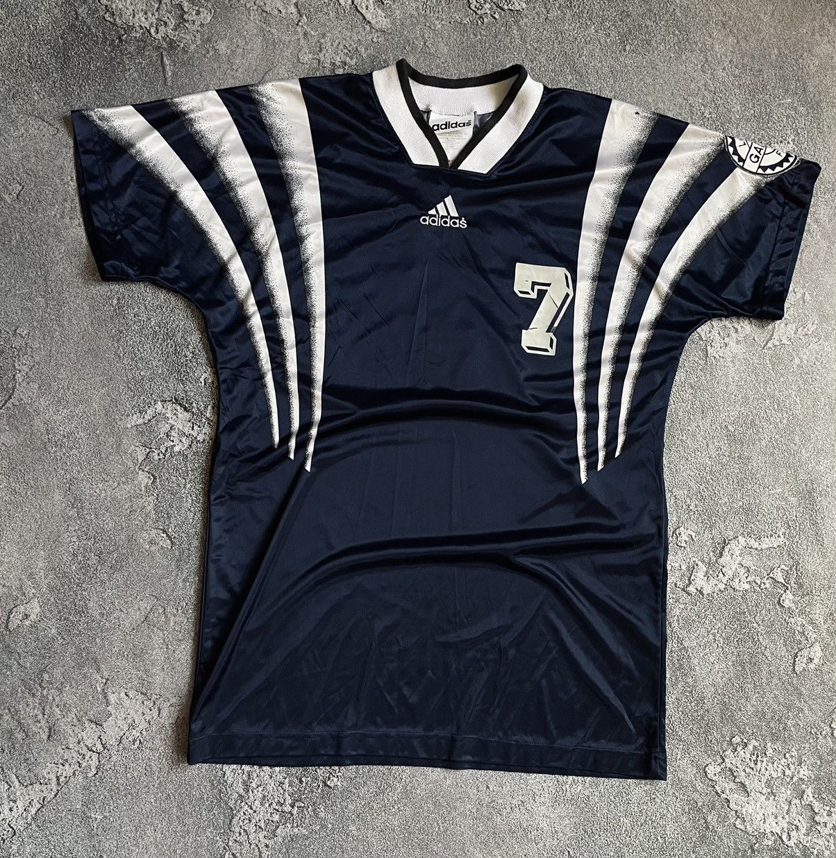 Vintage 90s Adidas Lubbock Galaxy USA Soccer Football Jersey