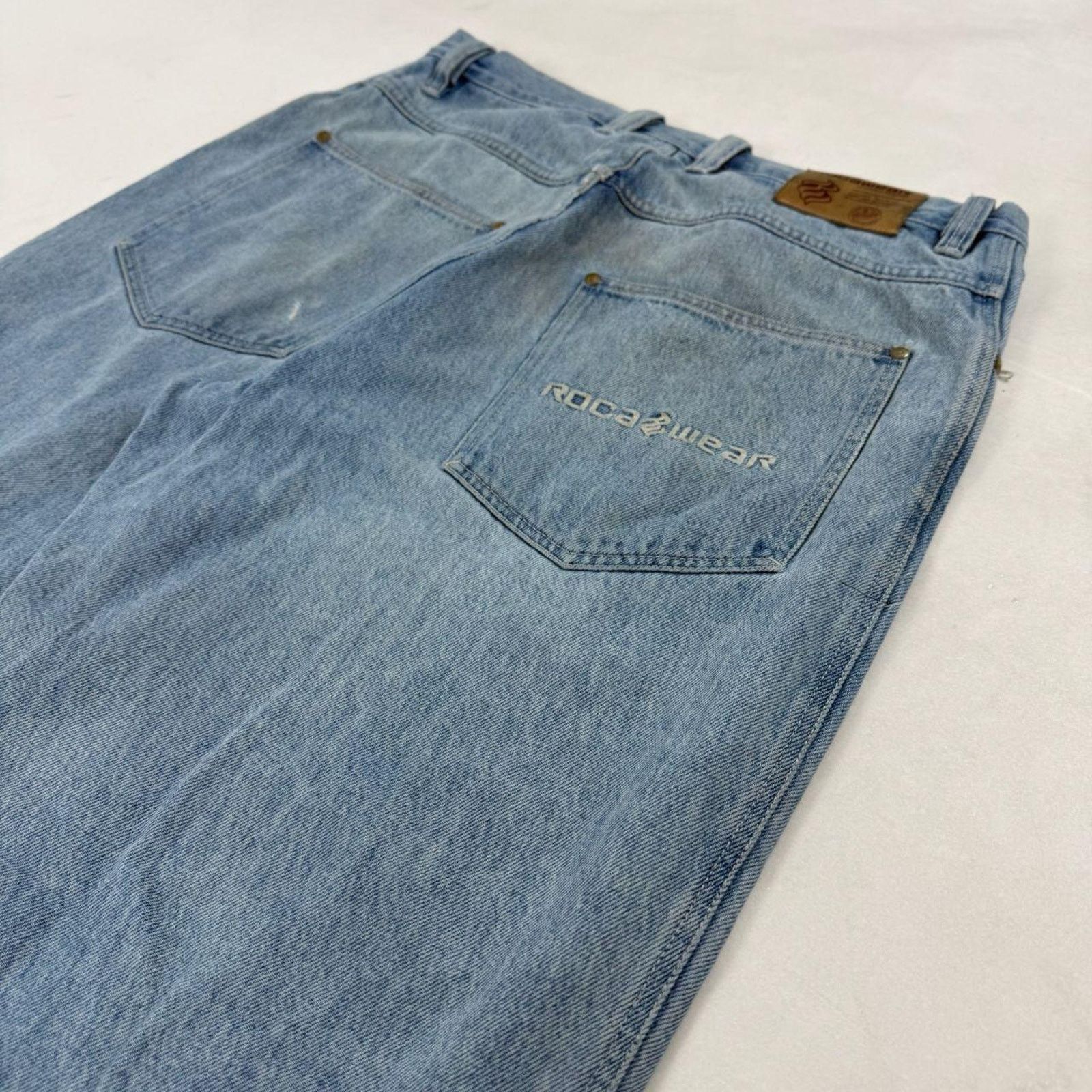 JNCO × Rocawear × Vintage Vintage y2k rocawear grunge archive faded baggy skater jeans Size US 35 - 2 Thumbnail