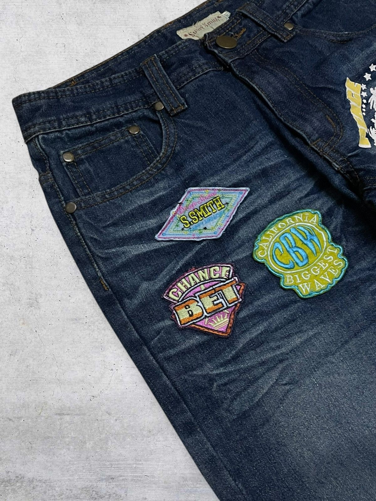 Hysteric Glamour VINTAGE SUNNY SMITH CRAFTED RARE JAPAN DESIGNER SUMMER PATCH Size US 30 / EU 46 - 9 Thumbnail