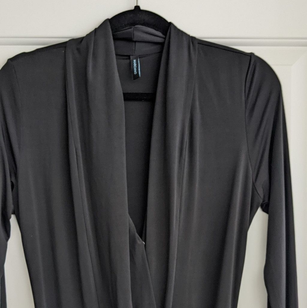 Georges Marciano Marciano Hayley Venezia Long Sleeve Black Dress Size M / US 6-8 / IT 42-44 - 12 Thumbnail