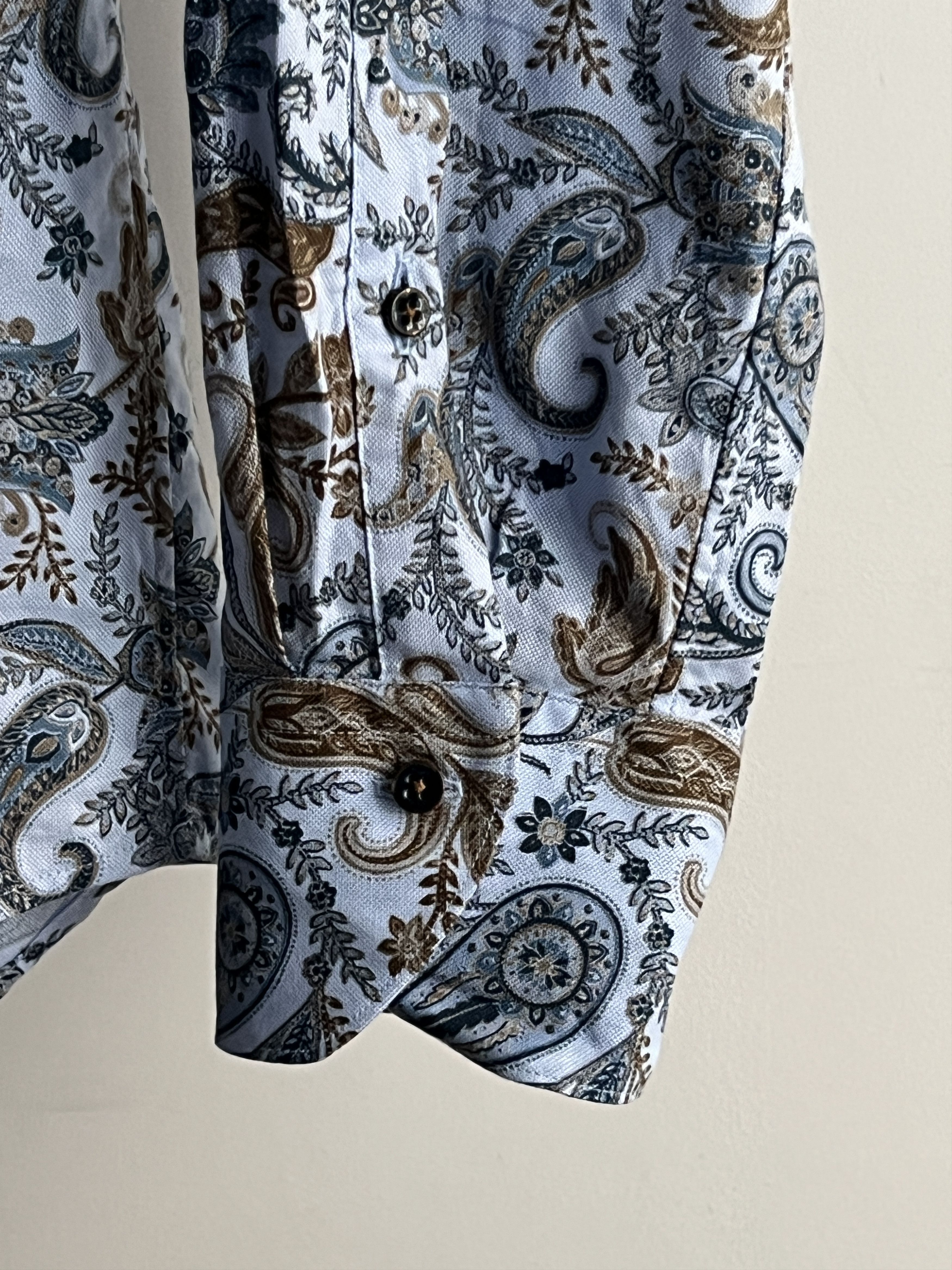 Designer × Strenstroms Vintage Stenstroms Baroque Shirt Full Print Goth Floral Size US L / EU 52-54 / 3 - 7 Thumbnail