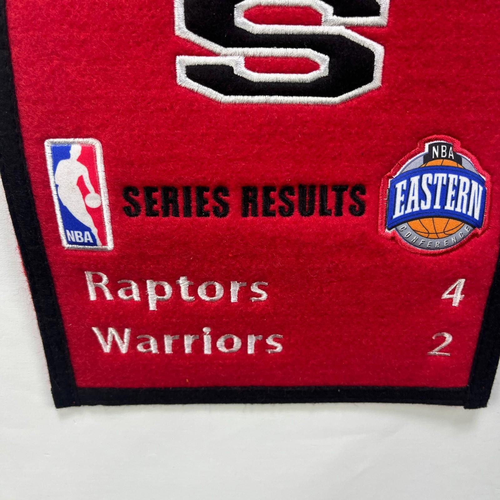 Other Toronto Raptors 2019 NBA Champs Embroidered Heritage Banner Size ONE SIZE - 4 Thumbnail