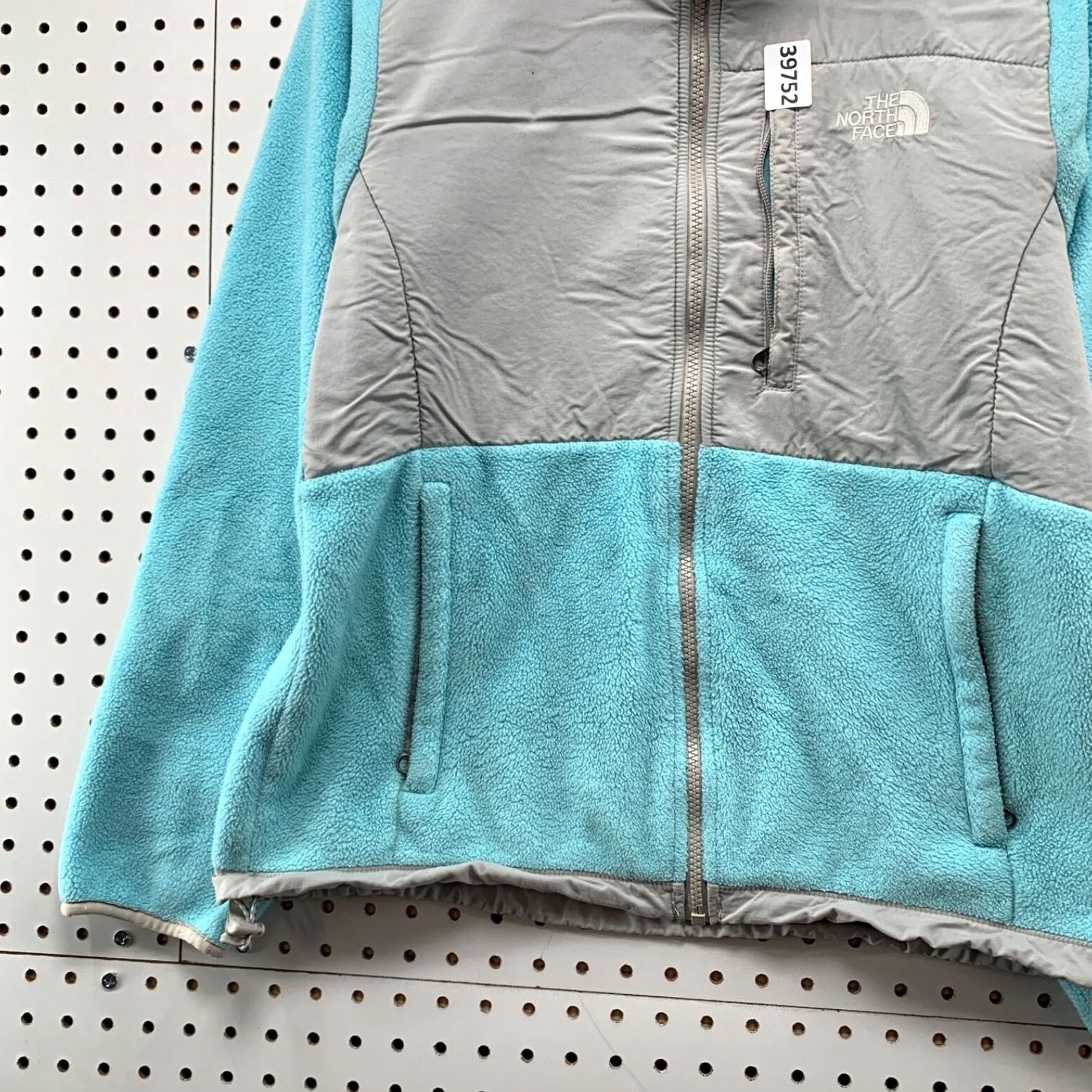 The North Face The North Face Denali Jacket Womens Medium Blue Sky Gray Zip Fleece Basic Jacket Size M / US 6-8 / IT 42-44 - 6 Thumbnail