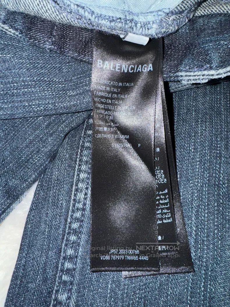 Balenciaga Balenciaga size S Denim Jeans Size US 27 - 6 Thumbnail