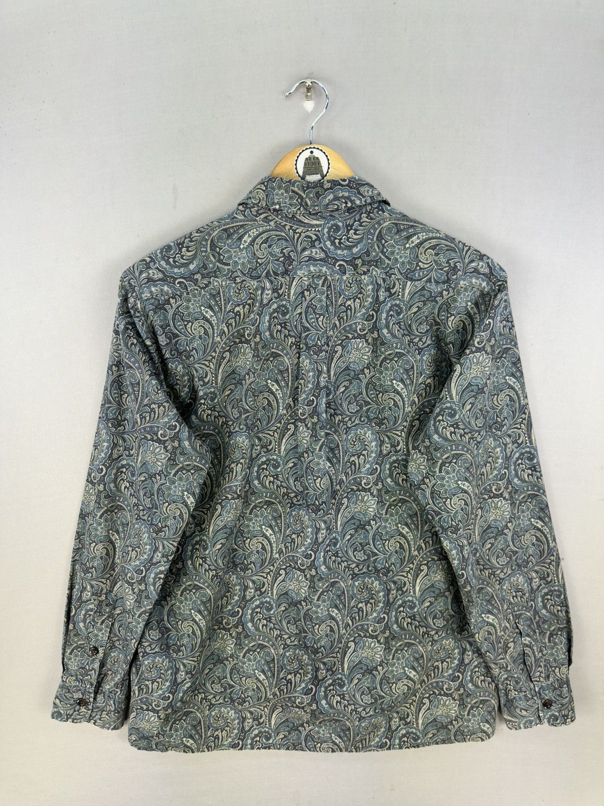 Japanese Brand Upseape Audience Paisley Print Flannel Shirt Button Up Size US L / EU 52-54 / 3 - 4 Thumbnail