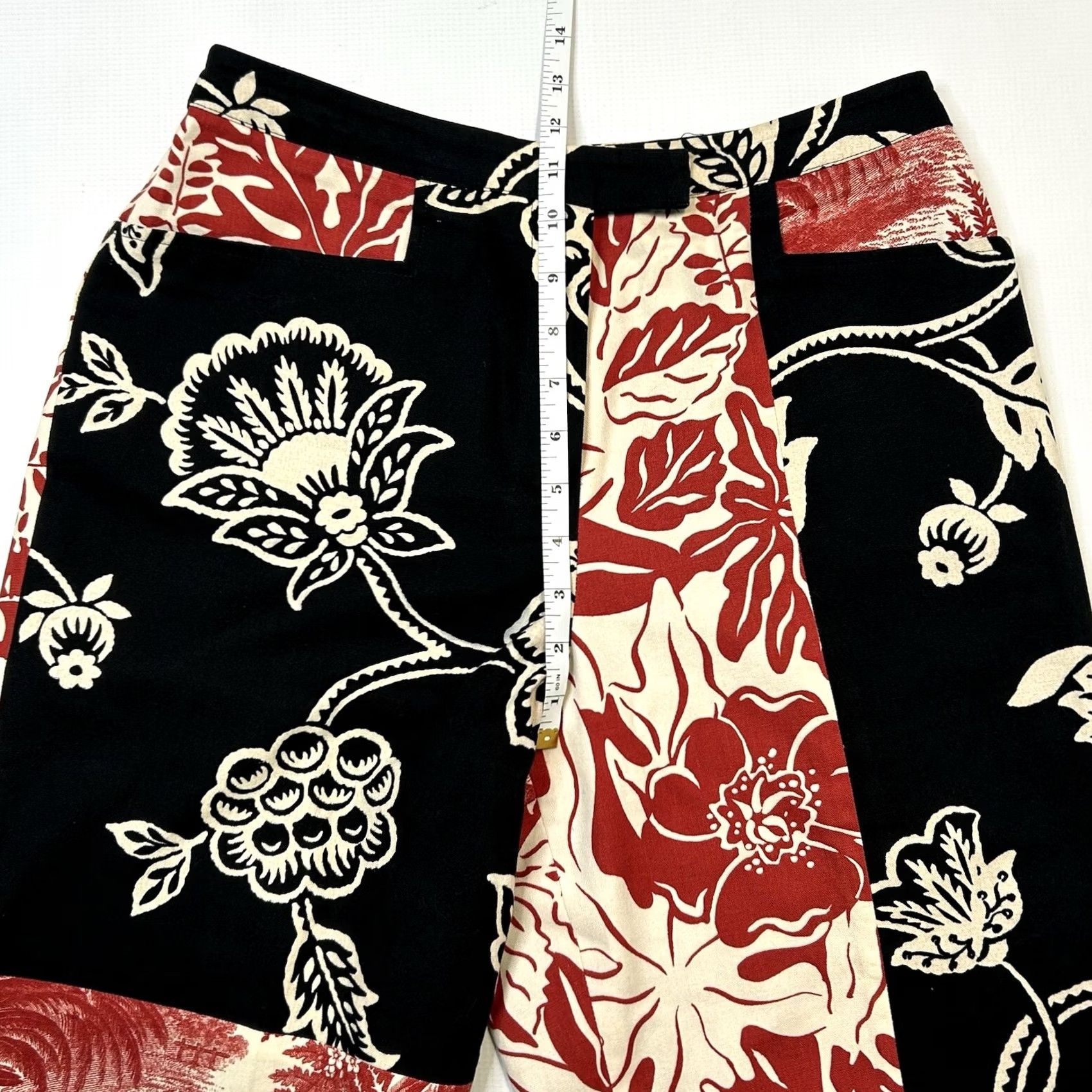 Vintage VINTAGE Tapp New York Capri Pants Shirt? Size 32" / US 10 / IT 46 - 3 Thumbnail