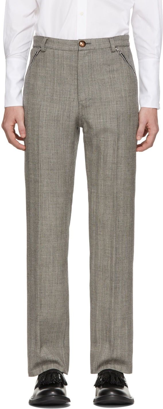 Stefan Cooke Zip Pocket Trousers Size US 28 / EU 44 - 4 Thumbnail