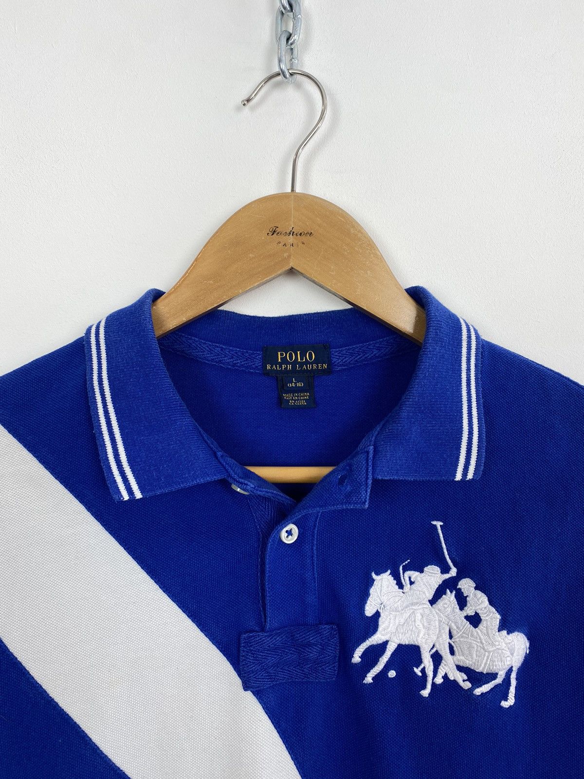Polo Ralph Lauren Polo Ralph Lauren #2 Short Sleeve Polo Shirt Boys Size Large Size US XS / EU 42 / 0 - 9 Thumbnail