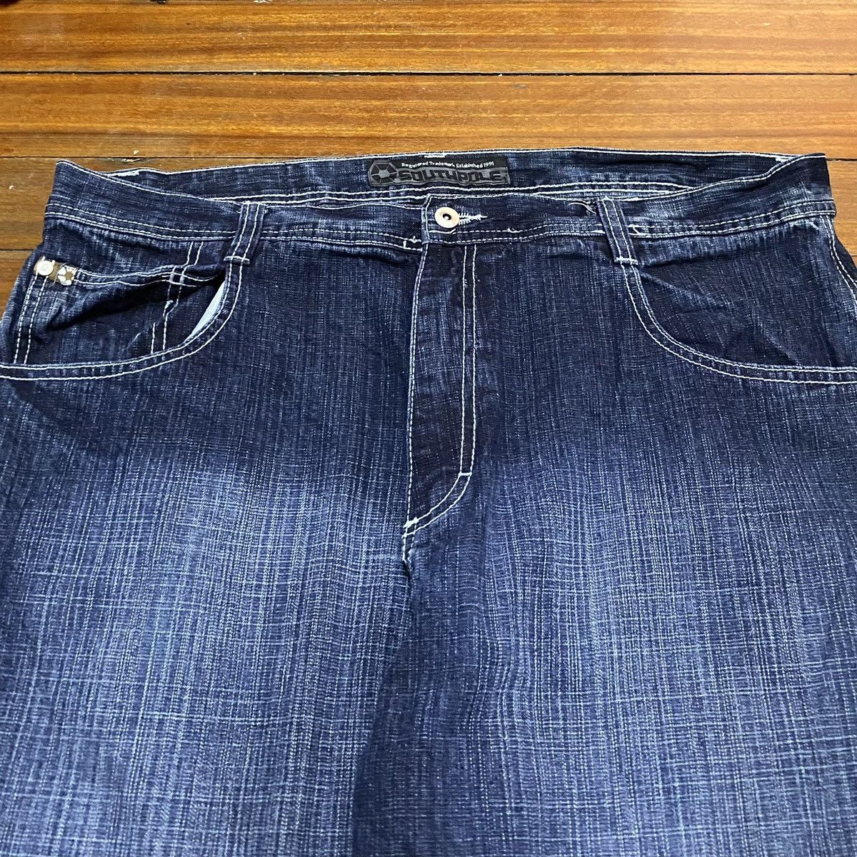 Southpole Very Rare Vintage Brand South Pole Hip Hop Baggy Jeans 2000s Size US 42 / EU 58 - 3 Thumbnail