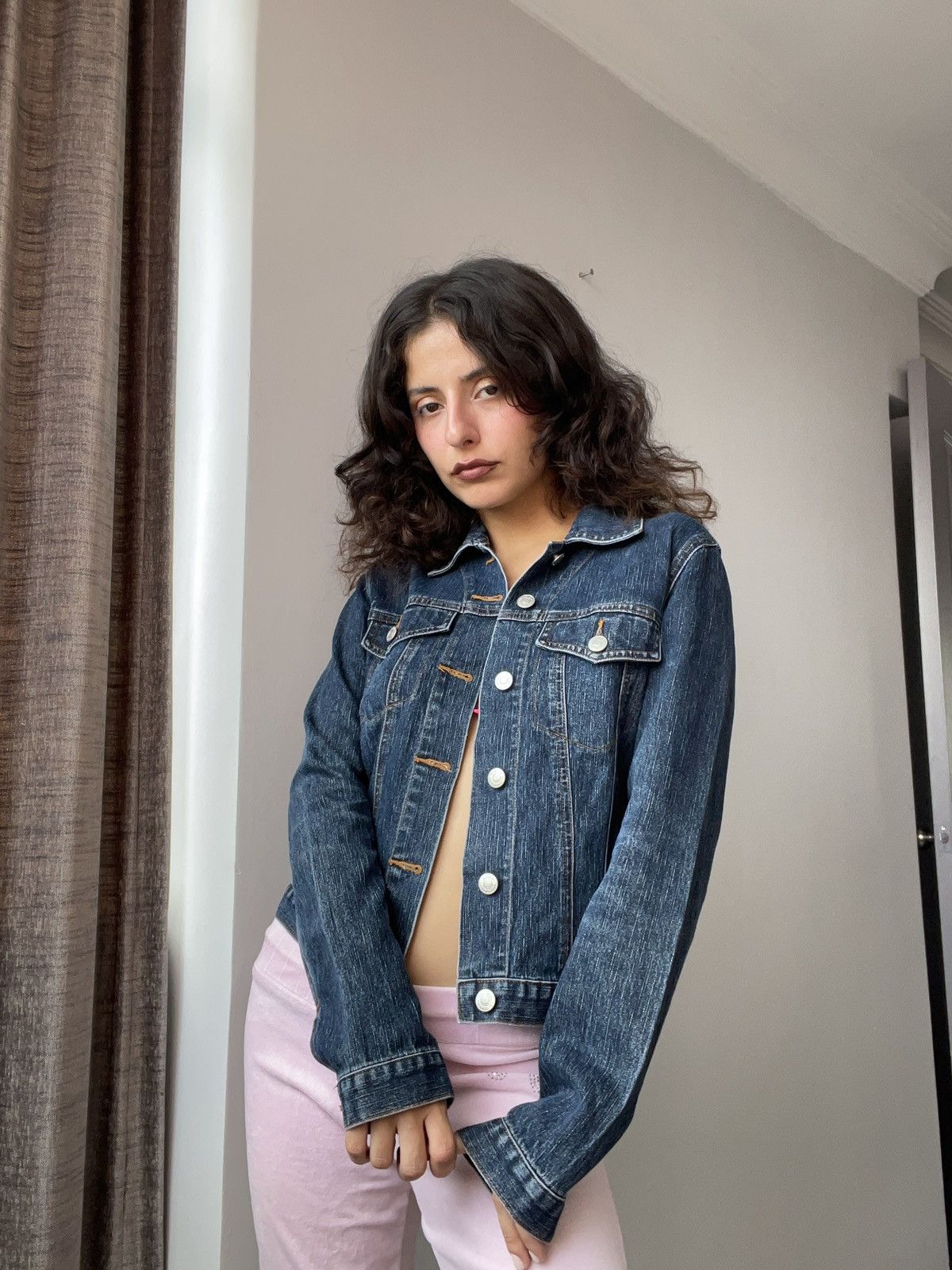Vintage y2k denim jacket Size S / US 4 / IT 40 - 1 Thumbnail