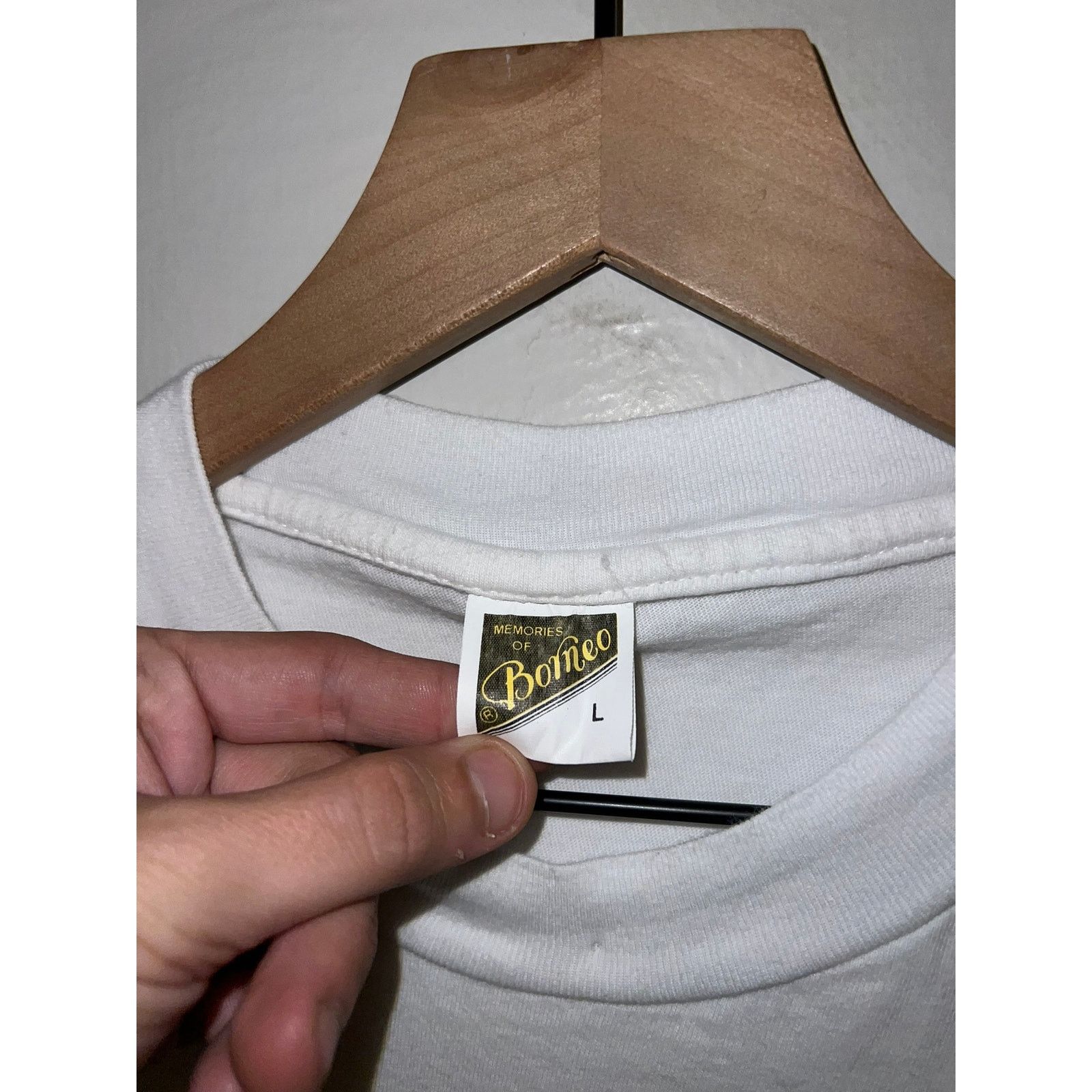 Vintage Vintage Borneo Shirt I Love Sabah Sompoton Tee VTG 90s L Size L / US 10 / IT 46 - 7 Thumbnail