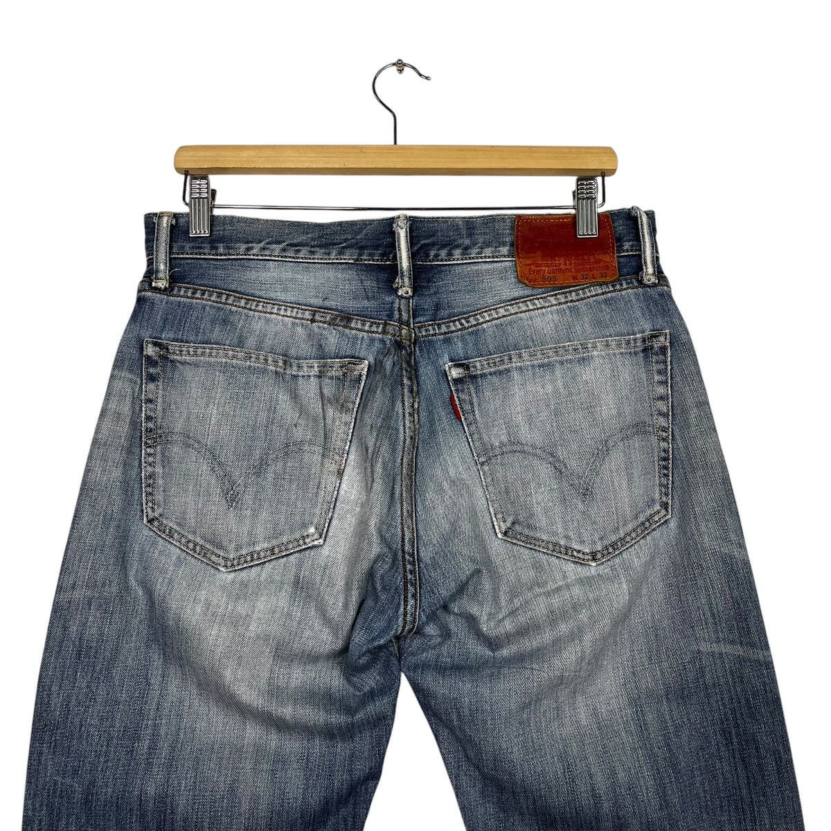 Levi's Vintage Levis 505 Distressed Denim Jeans Size US 32 / EU 48 - 8 Thumbnail
