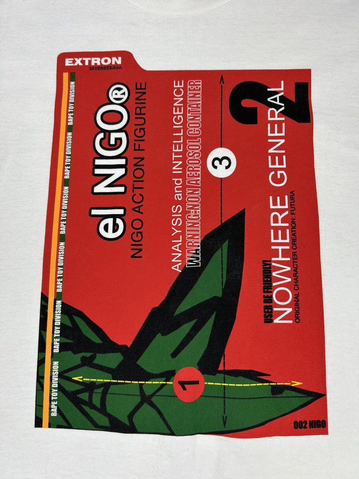 Bape × Futura Bape (Nigo) x Futura Size US M / EU 48-50 / 2 - 2 Thumbnail