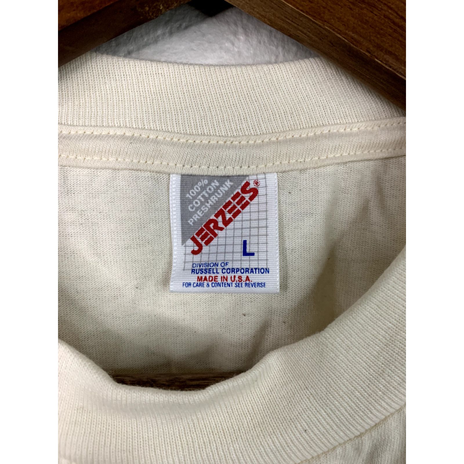 Jerzees Vintage Death Valley Scotty’s Castle California Beige Shirt Size US L / EU 52-54 / 3 - 8 Thumbnail