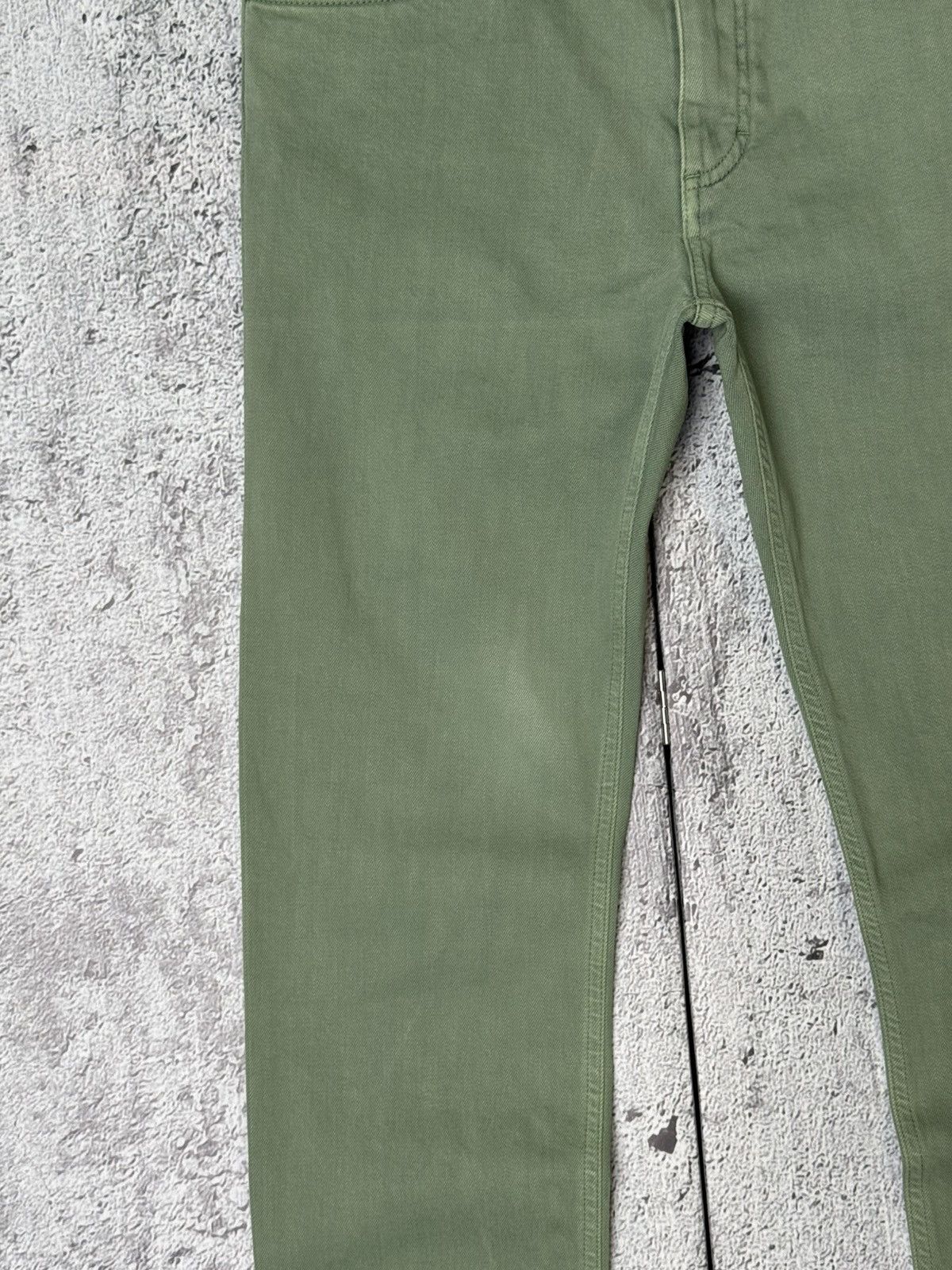 Loro Piana Loro Piana Green Jeans Denim Pants Chino Trousers Metal Logo Size US 30 / EU 46 - 10 Thumbnail