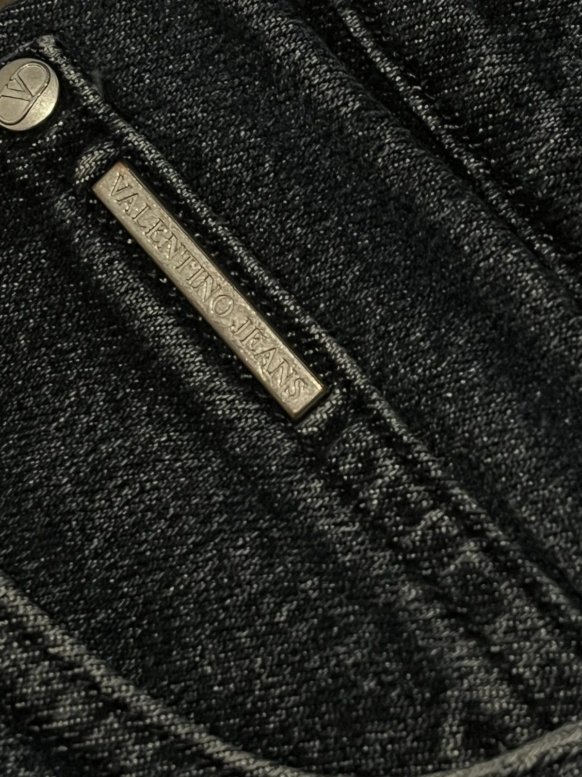 Designer × Valentino Valentino Raw Denim Size US 30 / EU 46 - 4 Thumbnail