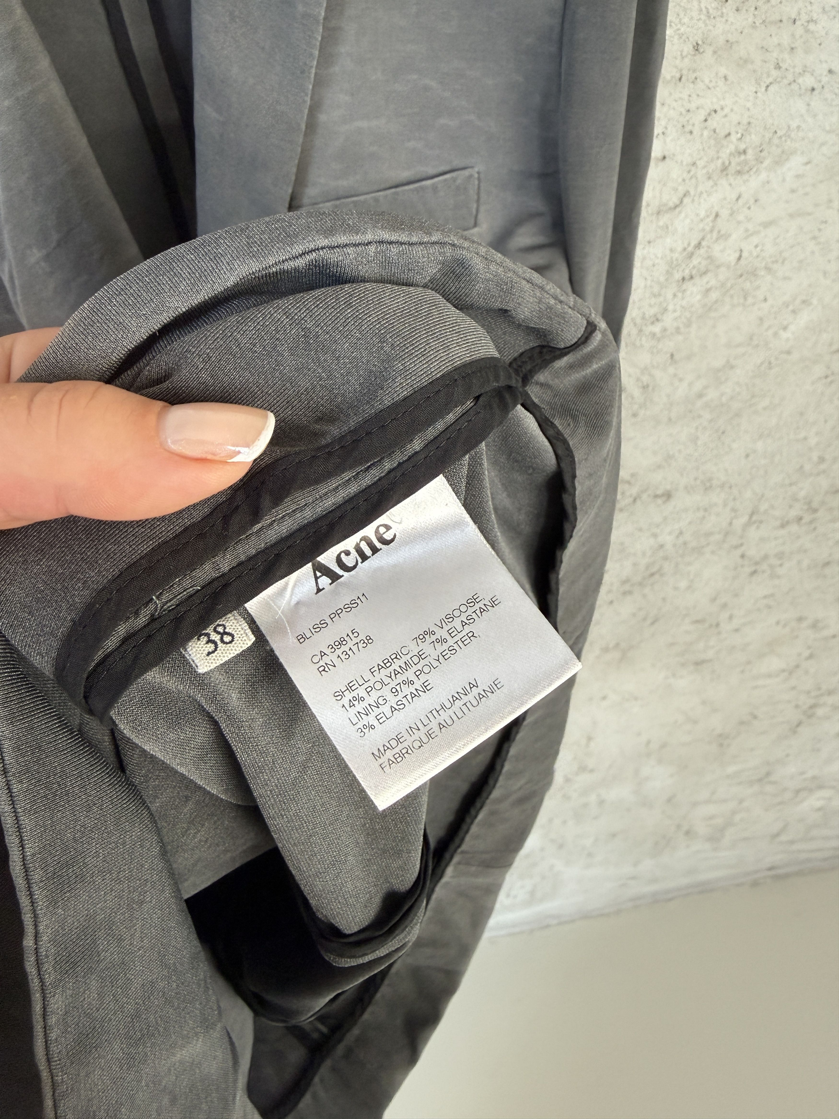 Acne Studios Acne Bliss PPSS11 blazer casual Size S / US 4 / IT 40 - 5 Thumbnail