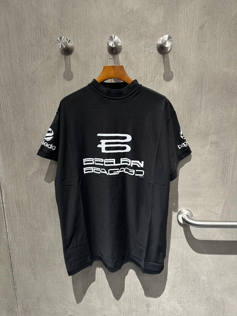 Other Balenciaga Black AI Generated Destroy Short Sleeve Size US S / EU 44-46 / 1 - 1 Thumbnail