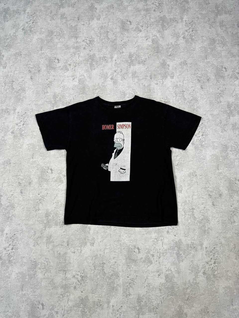 Vintage Vintage Homer Simpson Scarface T-Shirt Size L Size US L / EU 52-54 / 3 - 1 Thumbnail