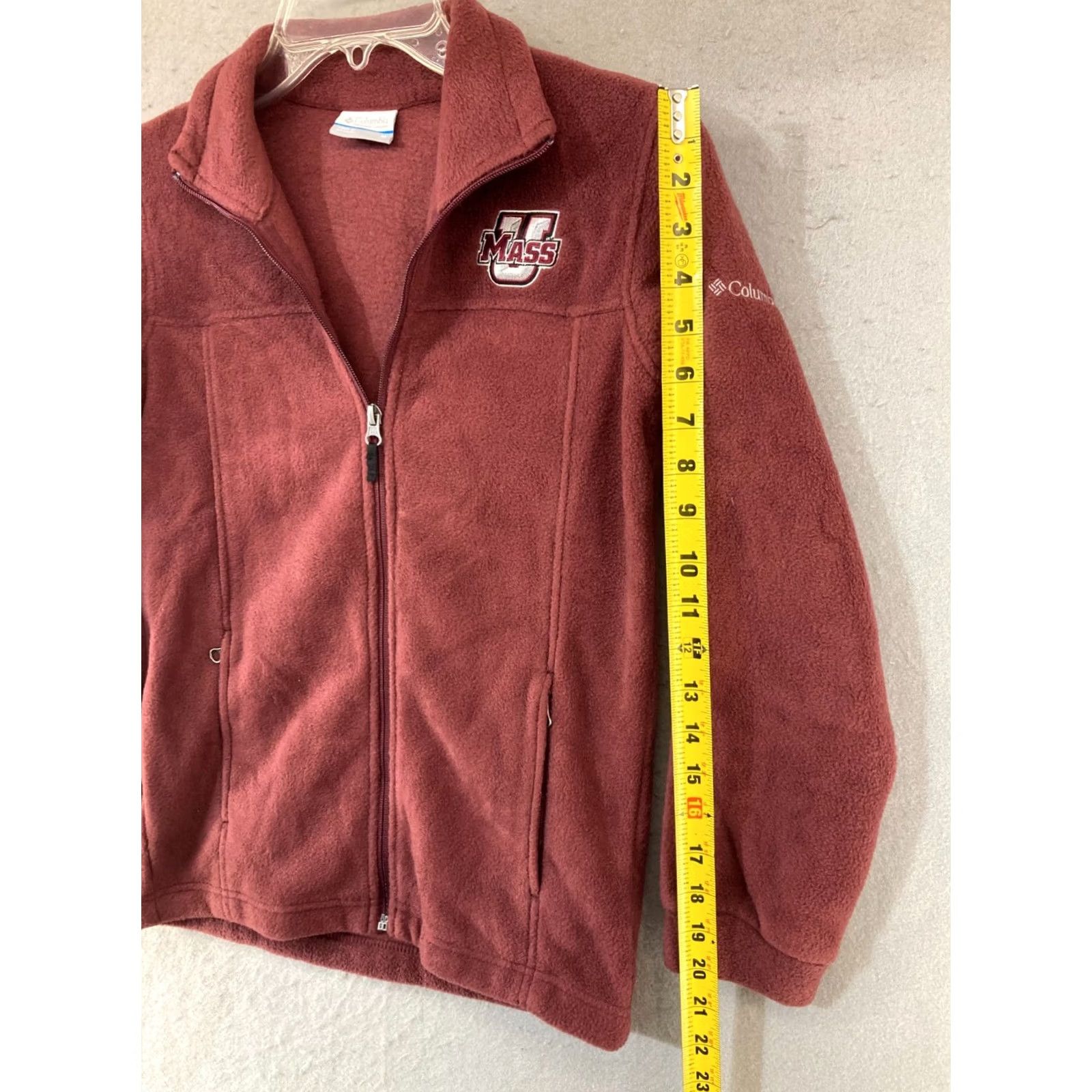 Vintage Columbia Jacket Womens Fleece Full Zip Pockets Red M Outdoor Casual Size M / US 6-8 / IT 42-44 - 4 Thumbnail