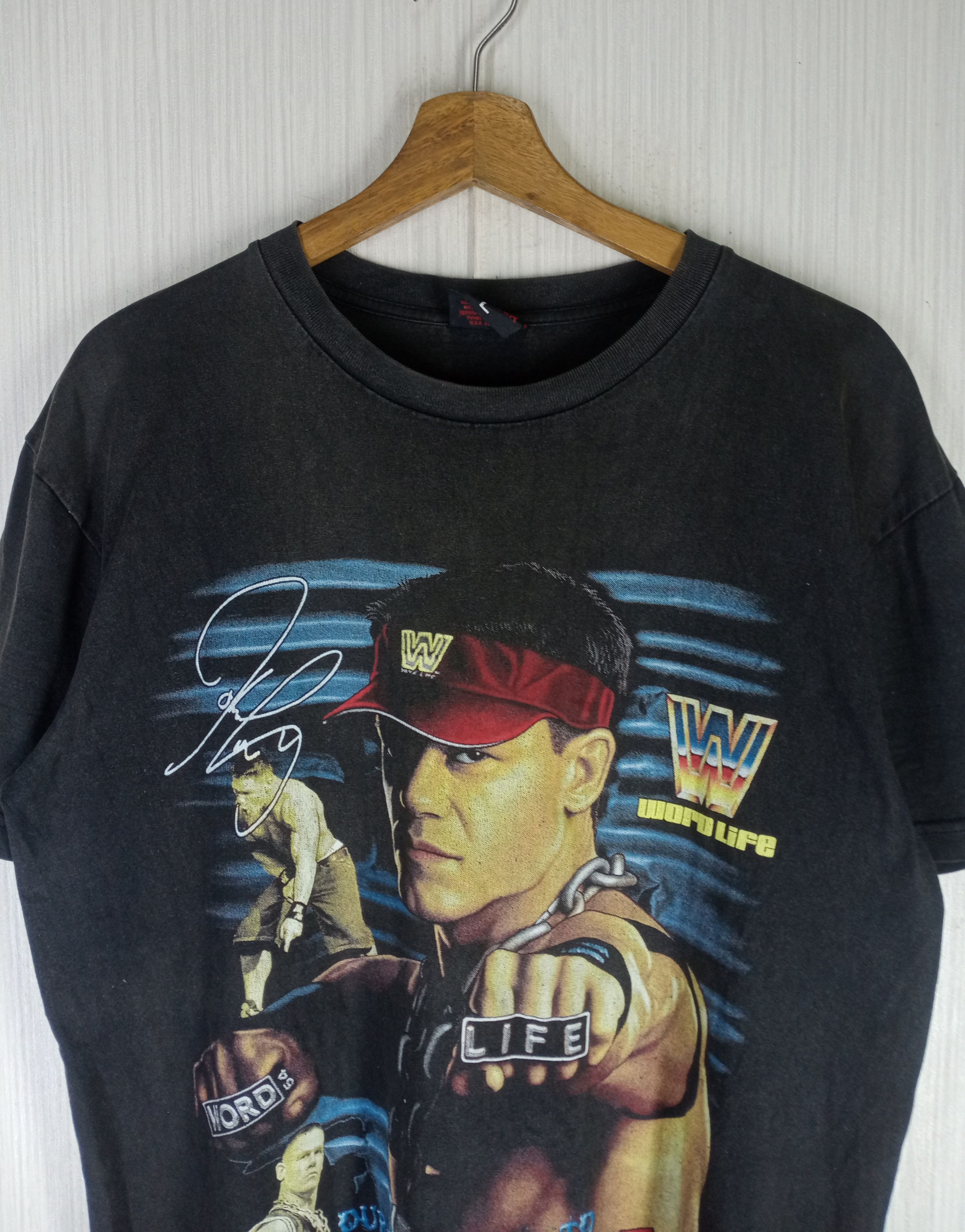 WWE Rare Vintage John Cena WWE Tshirt Size US L / EU 52-54 / 3 - 3 Thumbnail