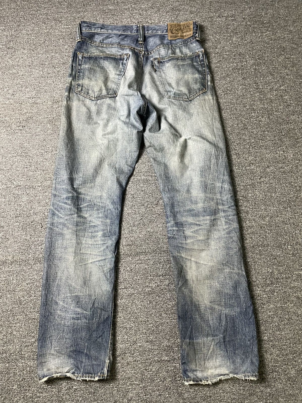Japanese Brand × Vintage Cootie Production 00’s Distressed Denim Jeans (106) Size US 31 - 9 Thumbnail
