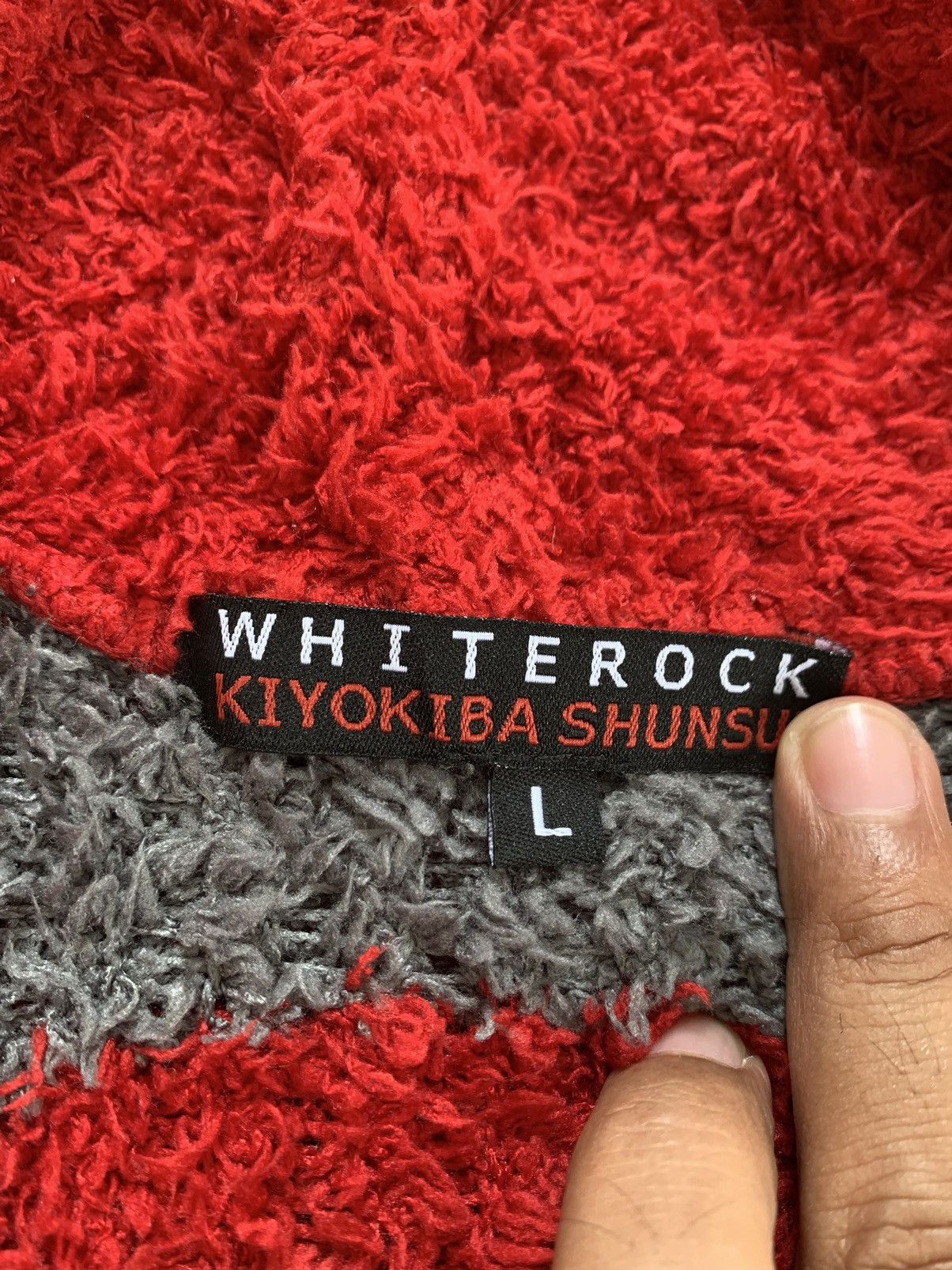 Japanese Brand Skull Whiterock2 Kiyokiba Shunsuke Fleece Furry Jacket Size US L / EU 52-54 / 3 - 14 Thumbnail