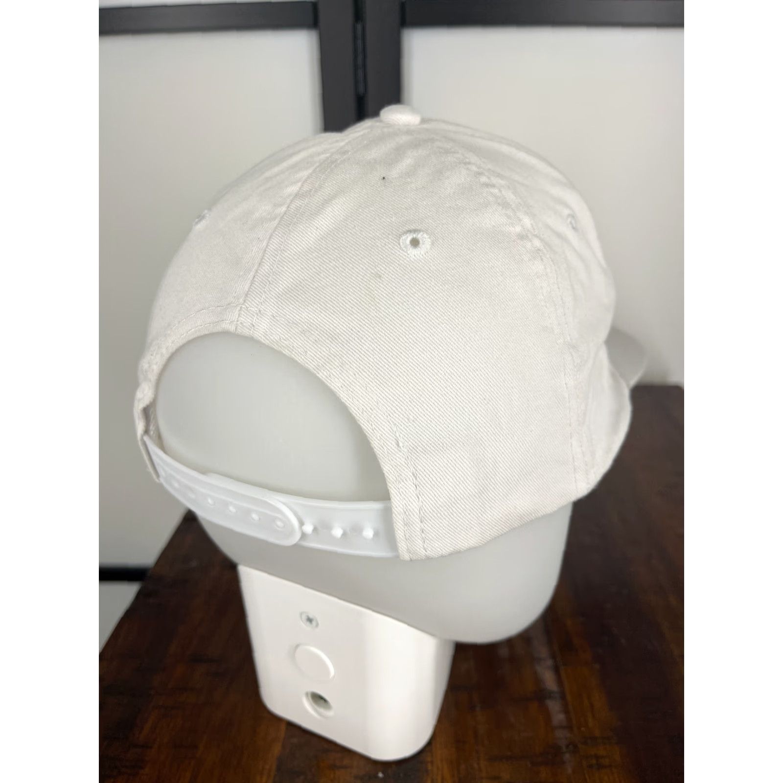 Good American VINTAGE Spruce Hat Cap Snap Back Adult One Size White Cotton American Dry Goods Twill Size ONE SIZE - 7 Thumbnail