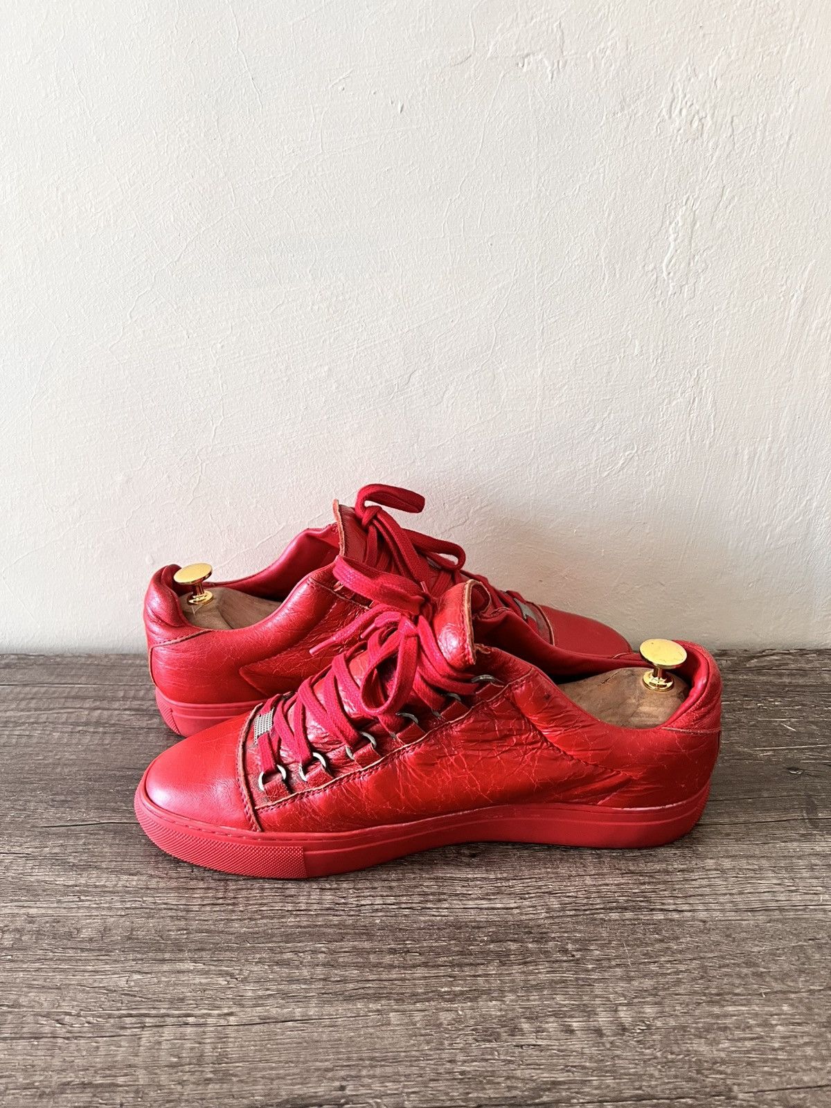 Balenciaga BALENCIAGA ARENA LOW SNEAKERS Size US 8 / EU 41 - 7 Thumbnail