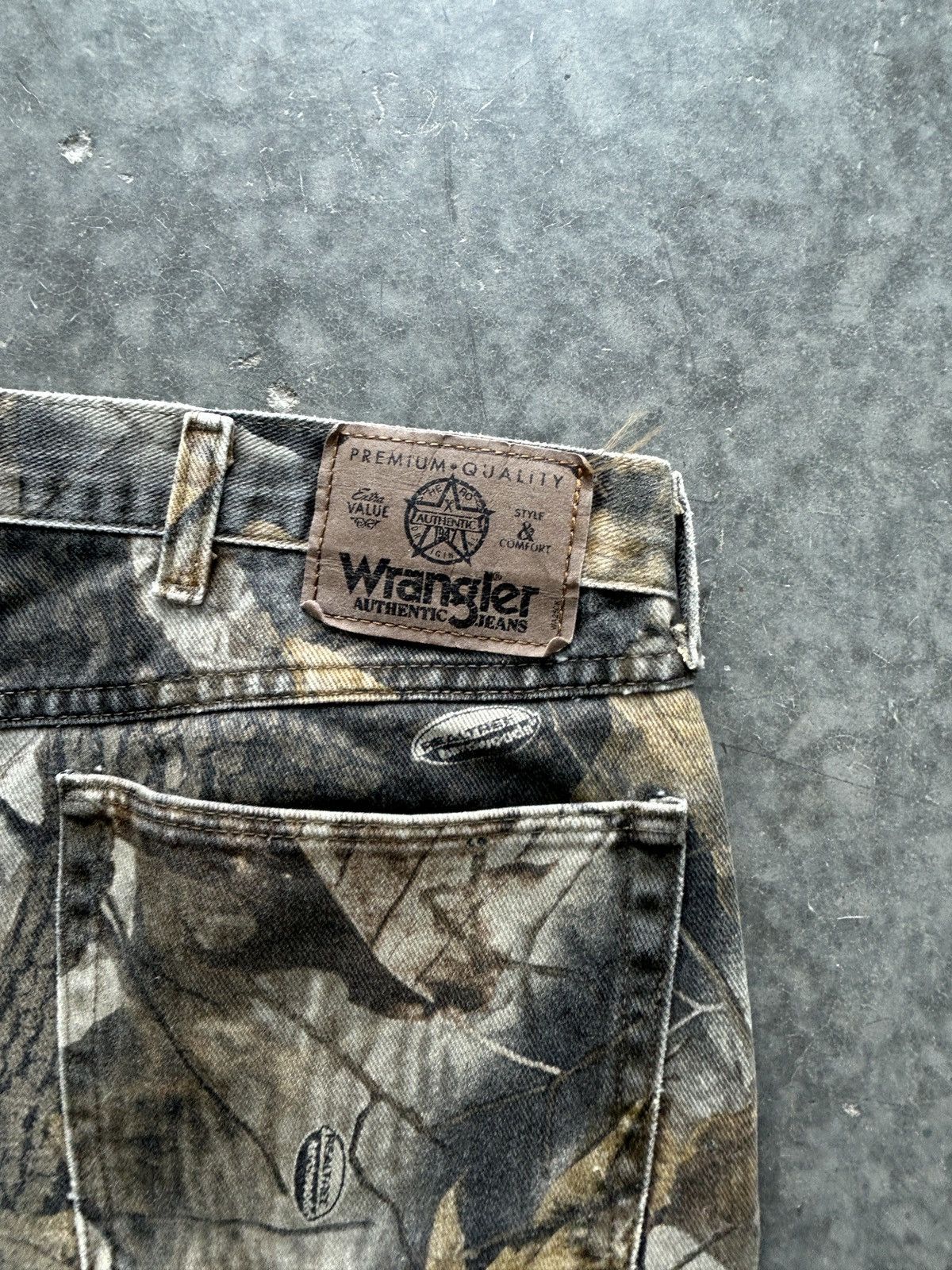 Wrangler Vintage 90s Wrangler Realtree Double Knee Jeans 38x30 Size US 38 / EU 54 - 8 Thumbnail