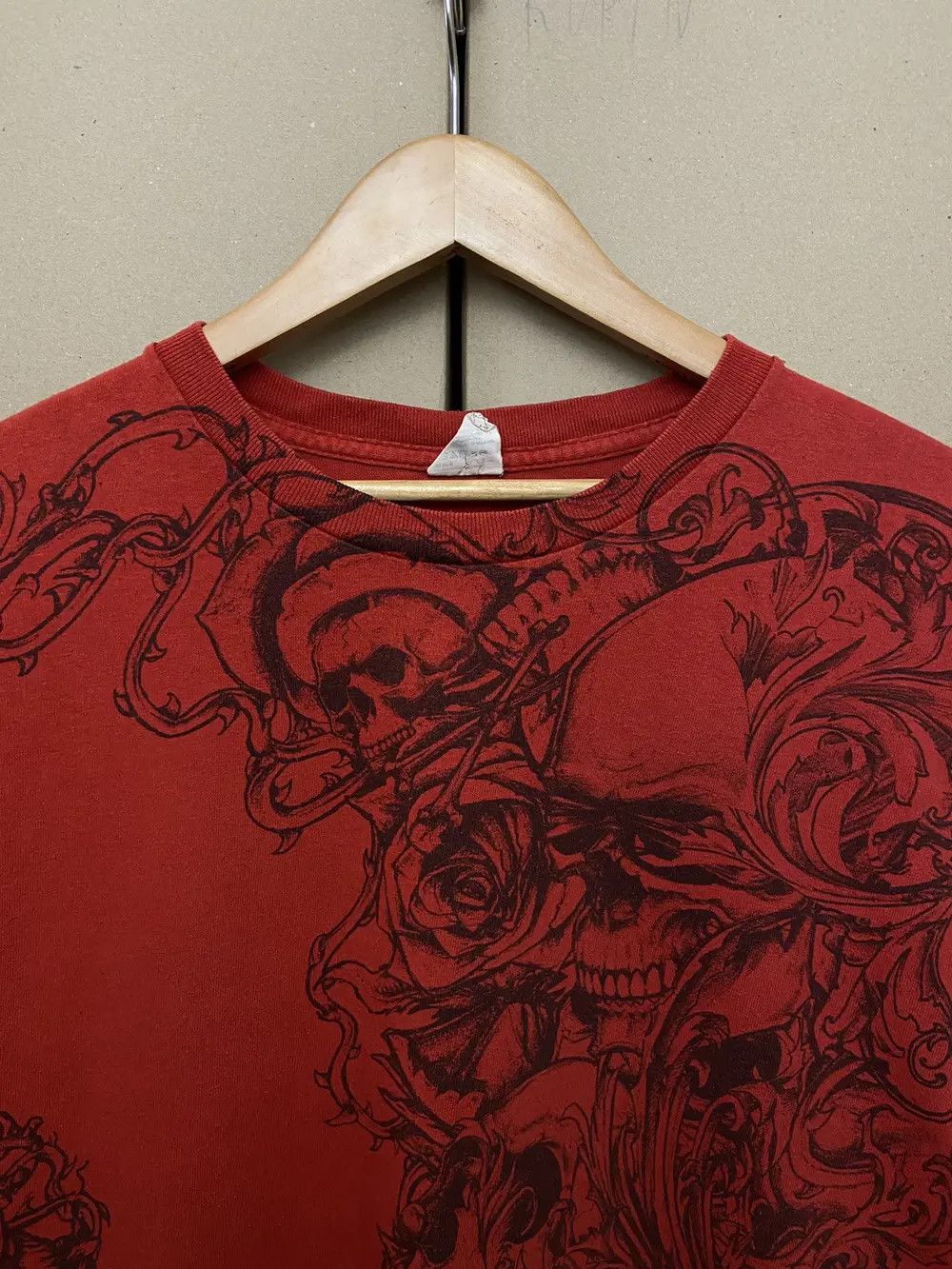 Affliction VINTAGE SKULLS Y2K FADED TEE T SHIRT AFFLICTION JAPANESE DRI Size US XL / EU 56 / 4 - 6 Thumbnail