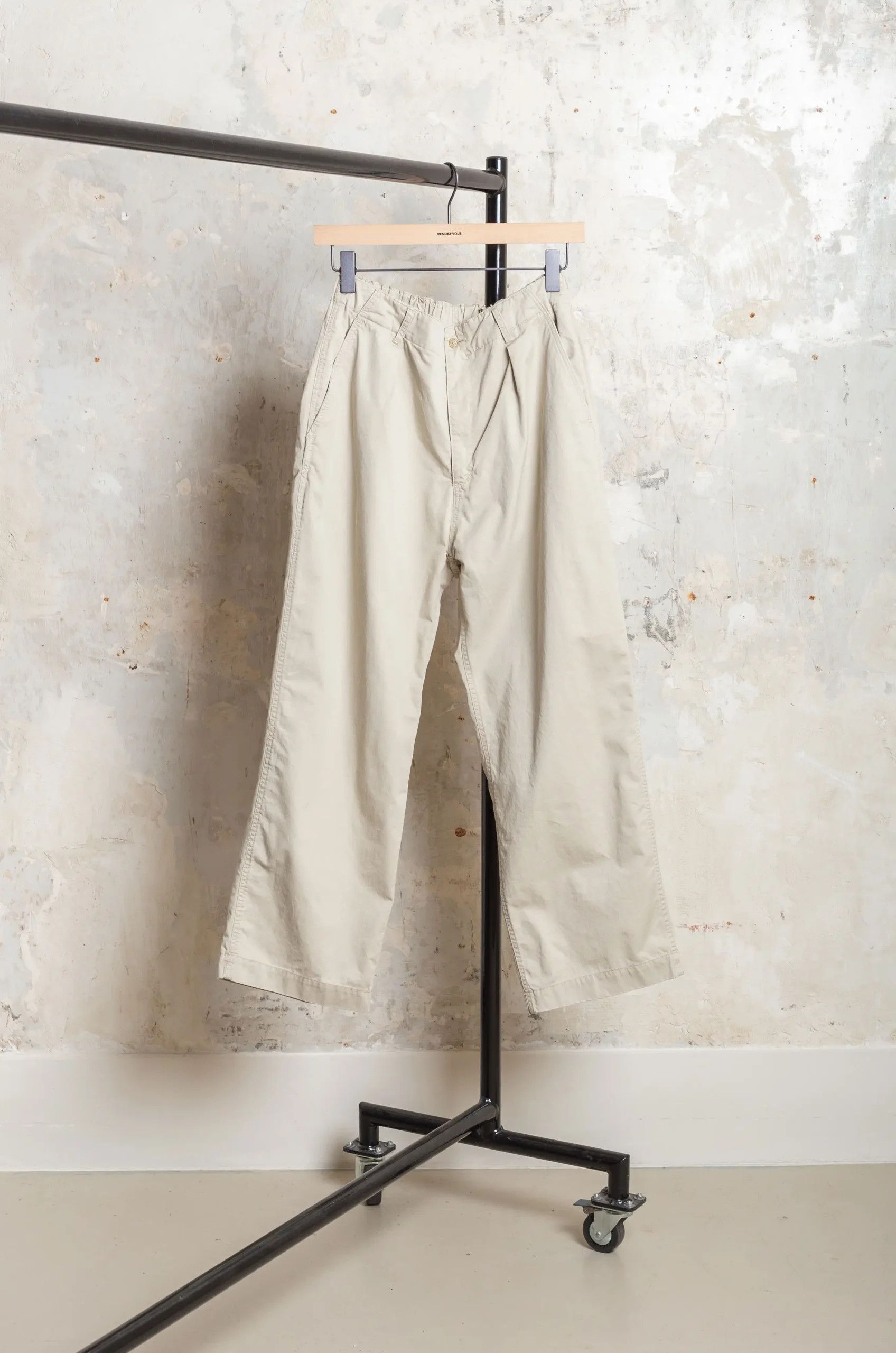 Sage De Cret Sage De Cret - Chino Cloth Single Pleat Baggy Pants Size S Size US 30 / EU 46 - 1 Thumbnail