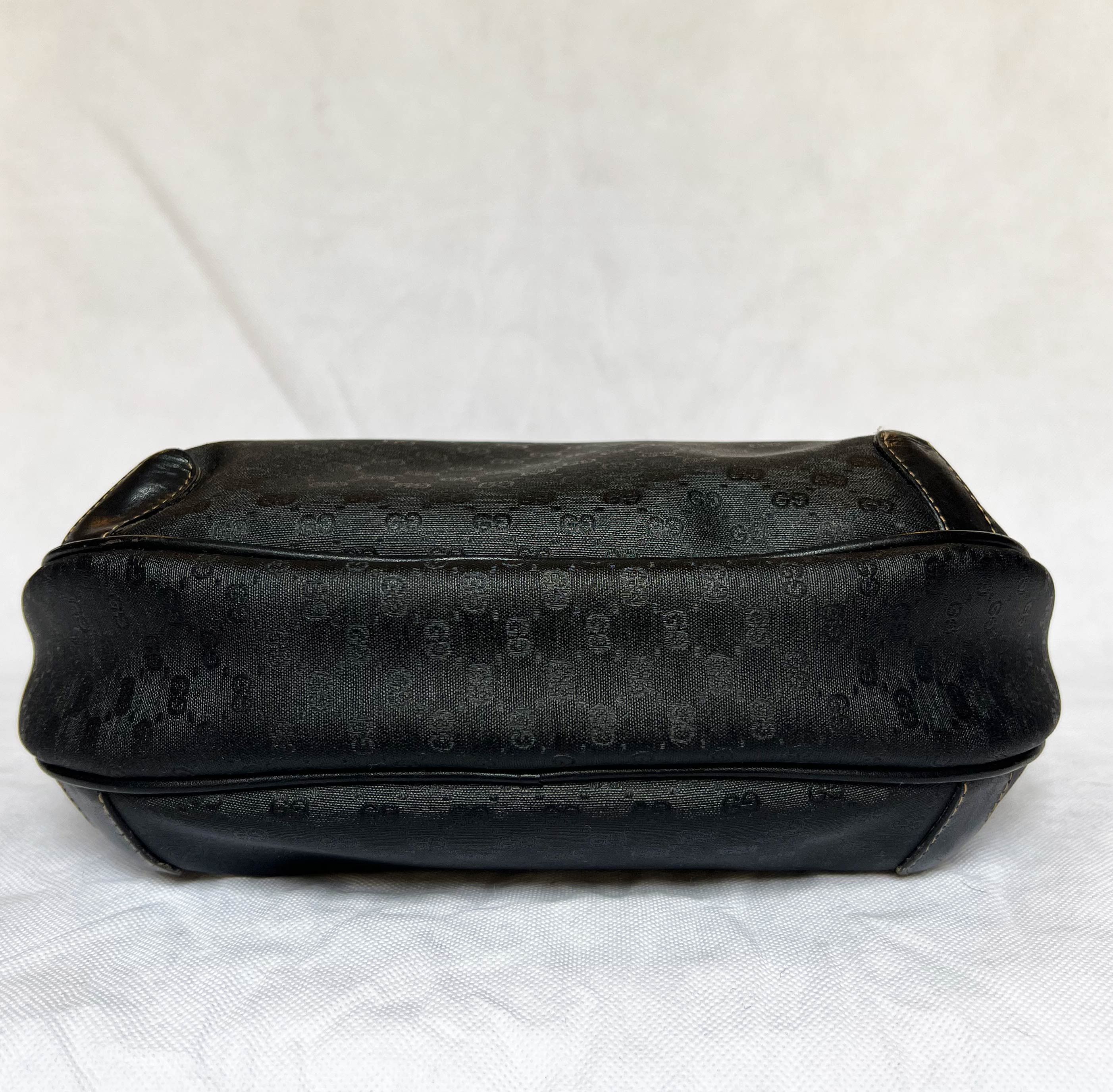 Gucci Gucci vintage Monogram black canvas bag. Size ONE SIZE - 5 Thumbnail