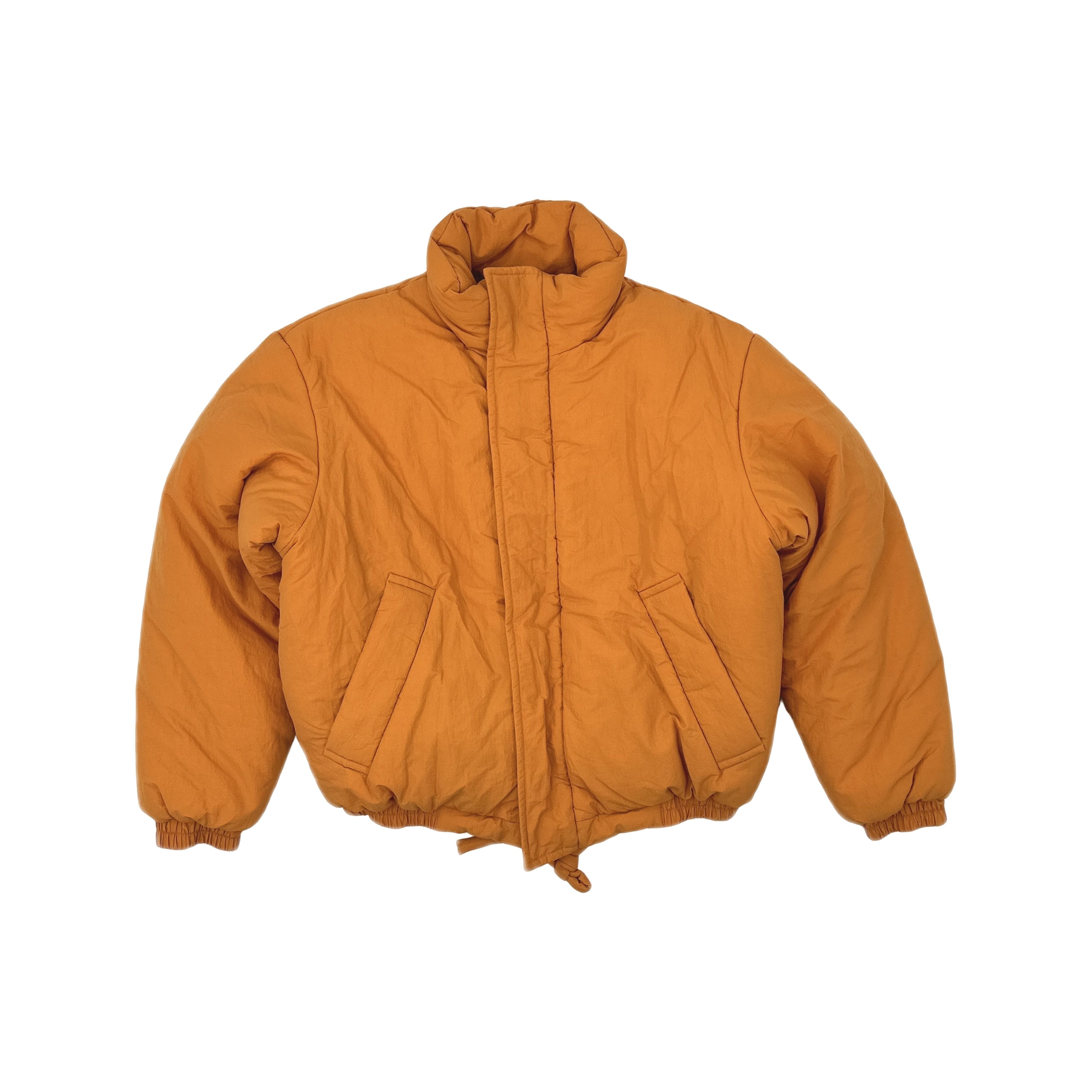 Acne Studios Acne Studios Orange Nylon Puffer Jacket Size L Size US L / EU 52-54 / 3 - 1 Thumbnail