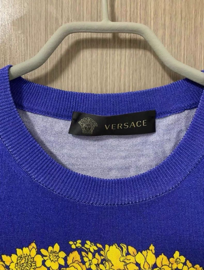 Versace Versace Main line silk T-shirt Size US M / EU 48-50 / 2 - 6 Thumbnail
