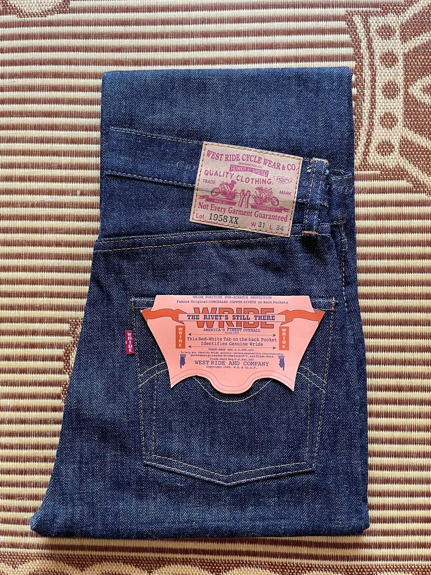 Other West Ride Western River 1958xx Biker Pants Size US 31 - 1 Thumbnail