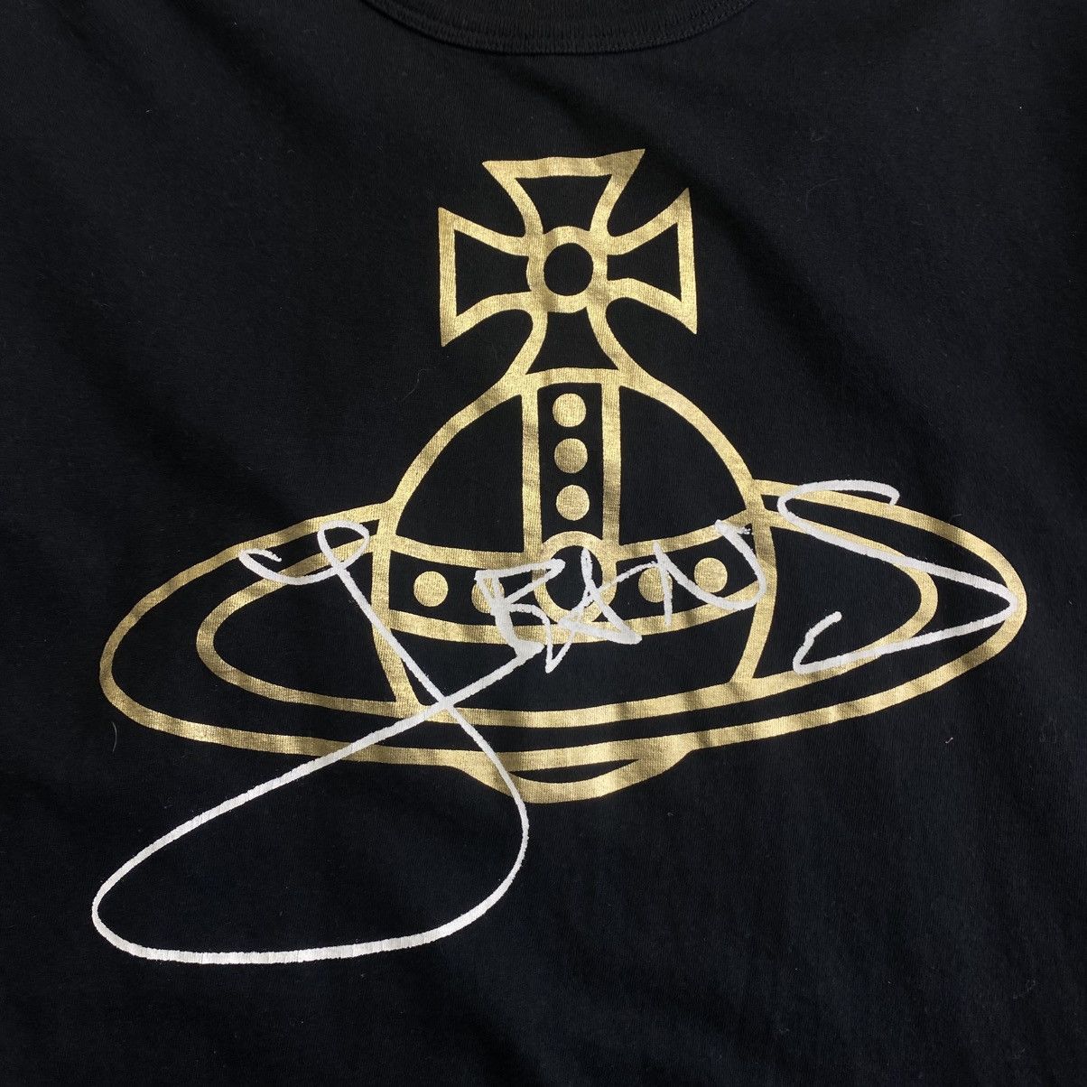 Vivienne Westwood Vivienne Westwood Big Logo T shirt Size US L / EU 52-54 / 3 - 5 Thumbnail