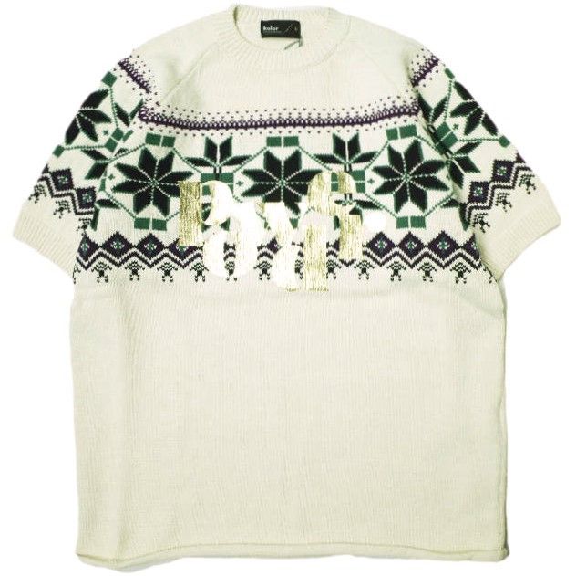 Other Other kolor 24SCM-N02302 Knit Short Sleeve Top Cotton Blend Top Cotton Tops 24SCM-N02302 DUTY FREE for USA Size ONE SIZE - 1 Thumbnail