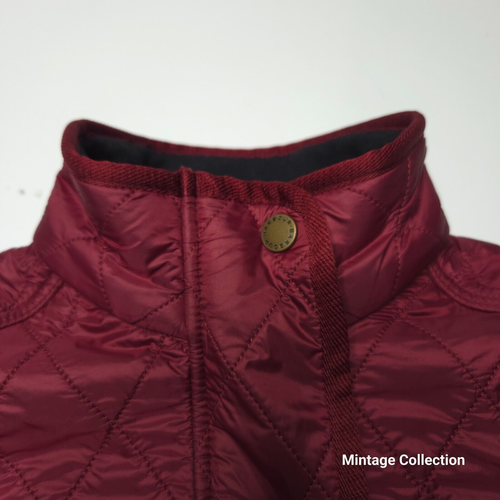 Barbour Barbour Cavalry Gilet Quilted Vest Fleece Lined Burgundy 10 Size L / US 10 / IT 46 - 4 Thumbnail