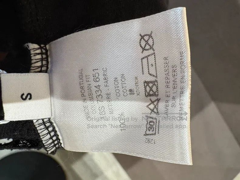 Givenchy Givenchy Logo Lettering Printed Black Ripped T-Shirt Size US S / EU 44-46 / 1 - 6 Thumbnail