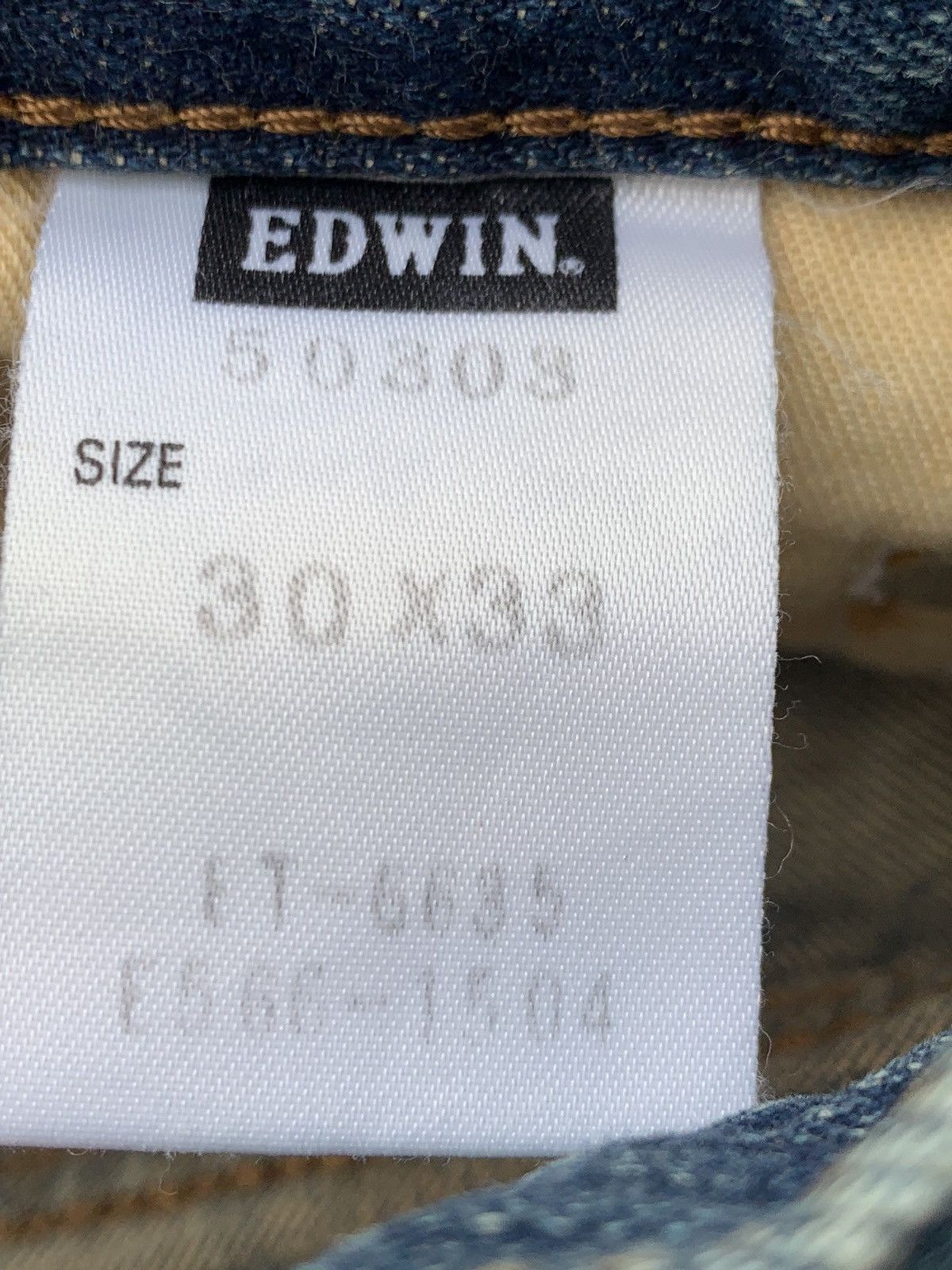 Edwin 90s EDWIN 503 REBEL VINTAGE STYLE. Size US 29 - 4 Thumbnail