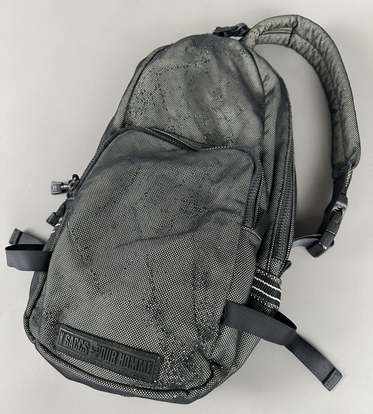 Yohji Yamamoto 90’s Ysaccs Pour Homme - Yohji Yamamoto Mesh Cross Body Bag Size ONE SIZE - 4 Thumbnail