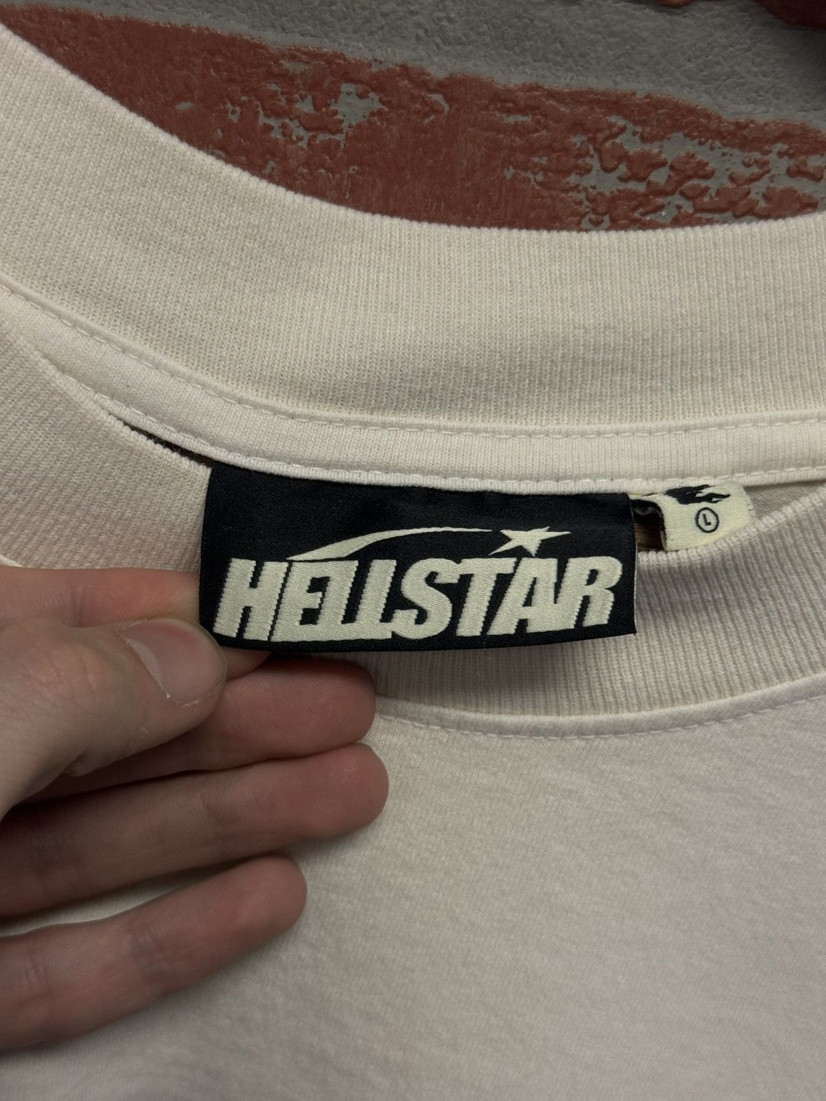 HELLSTAR Hellstar “Brown Gel Logo” Tee Shirt Size L (NEW) Authentic Size US L / EU 52-54 / 3 - 8 Thumbnail