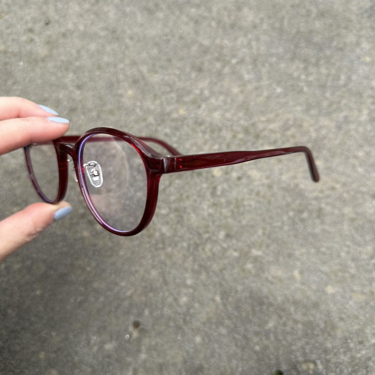Other Minimal Clear Glasses | Y2K Streetwear MM513-02 Size ONE SIZE - 2 Thumbnail