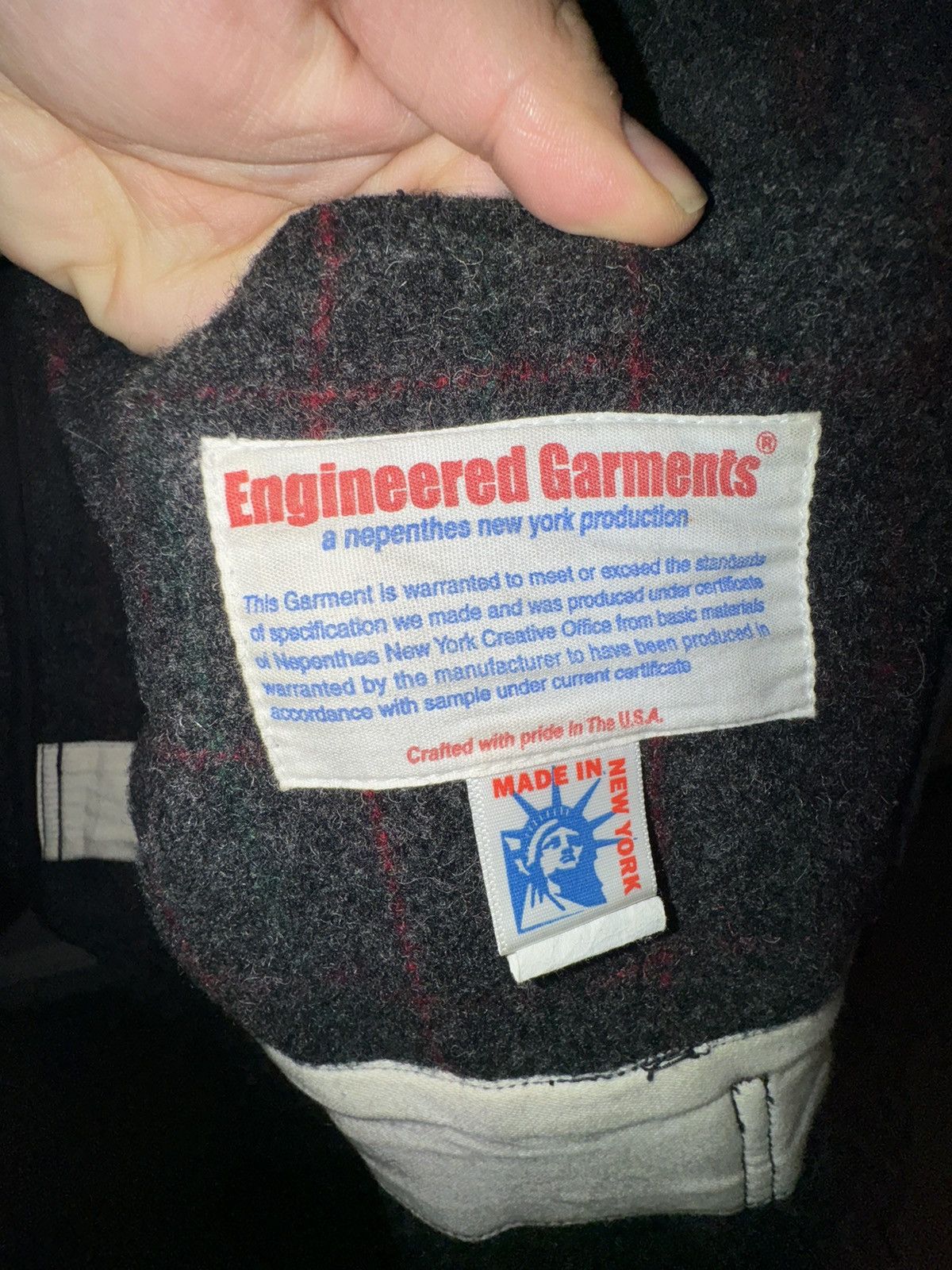 Engineered Garments Vintage Engineered Garments wool blazer Size US XL / EU 56 / 4 - 7 Thumbnail