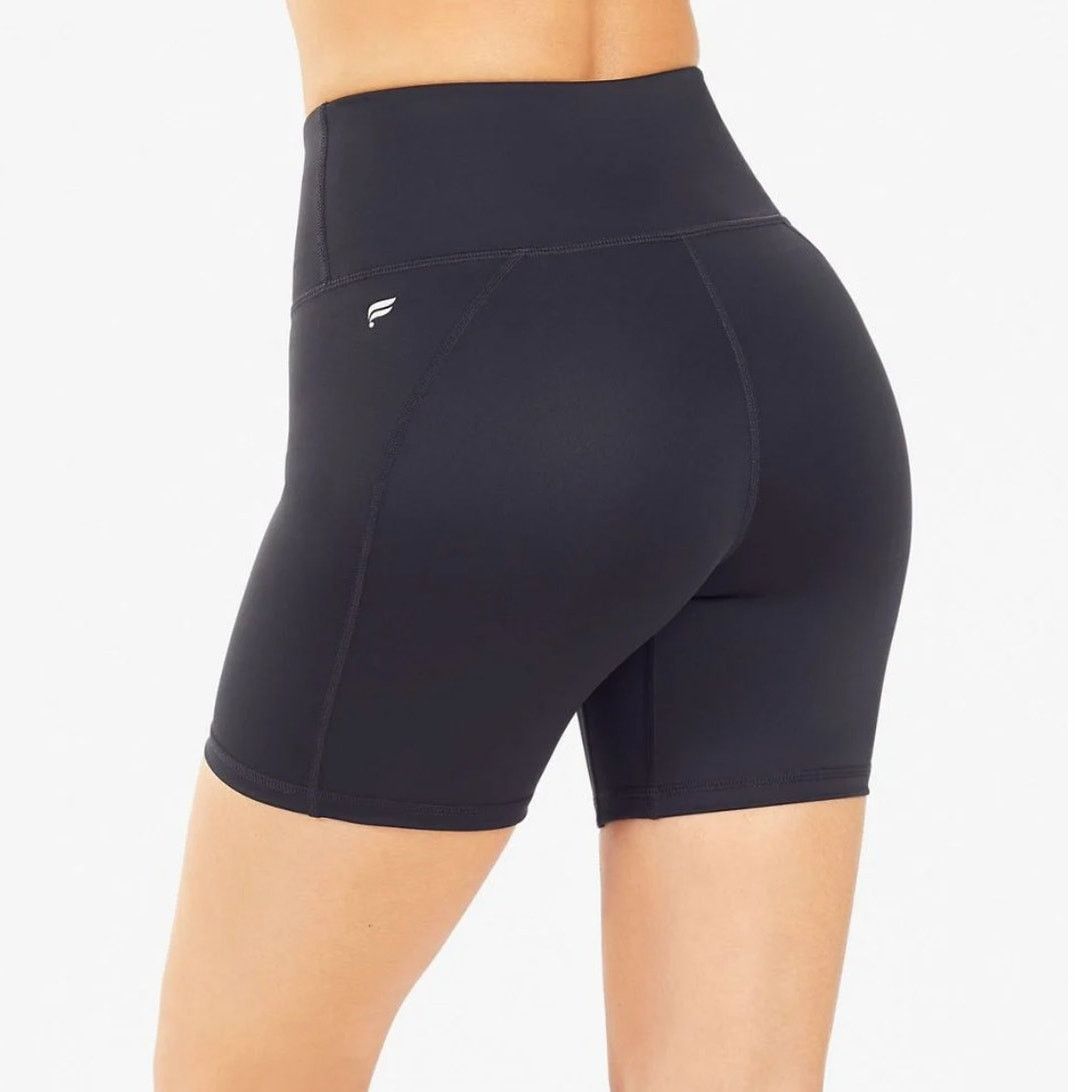 Fabletics Fabletics High-Waisted UltraCool Shorts Black Biker Small Size 27" / US 4 / IT 40 - 1 Thumbnail