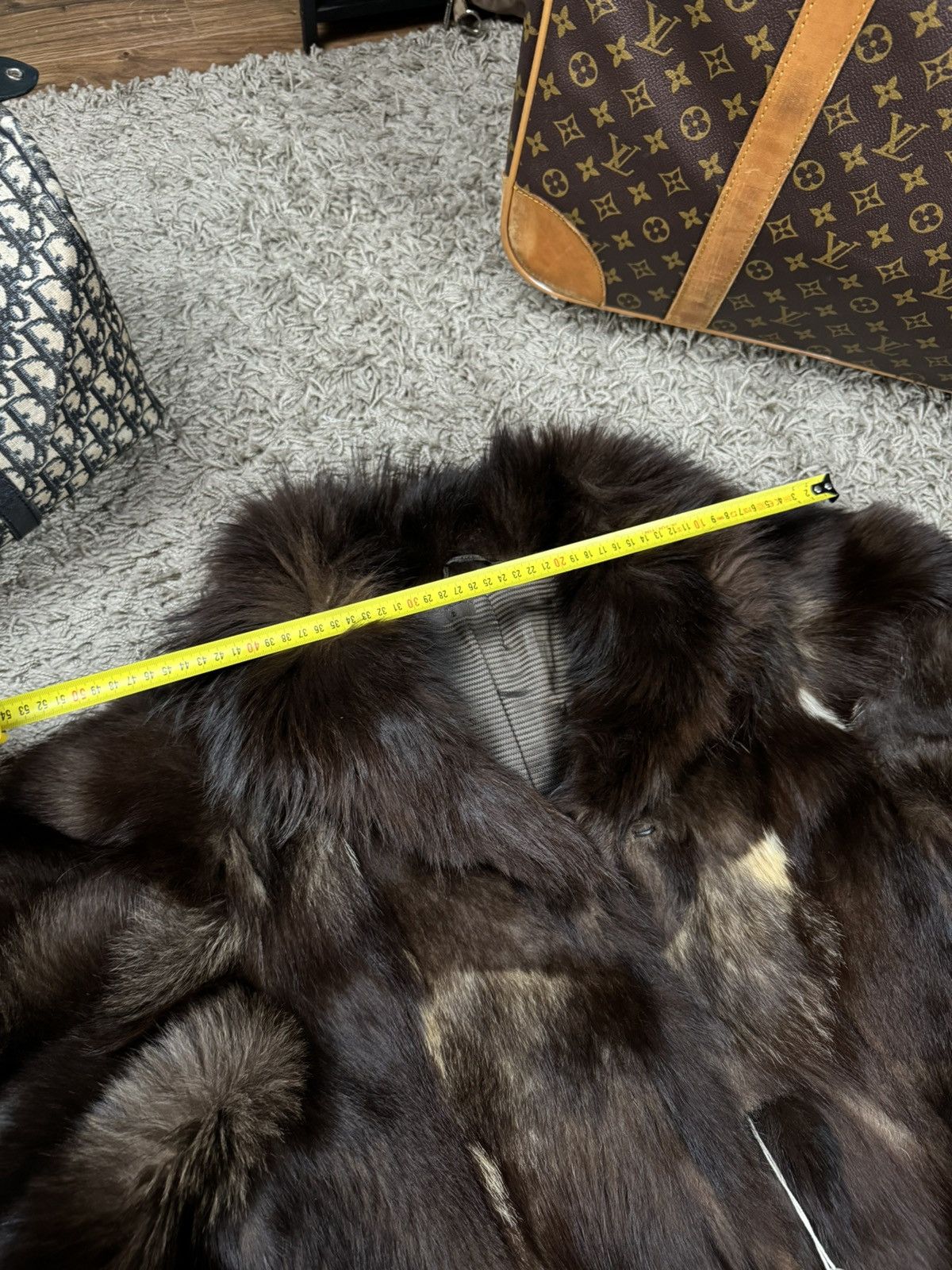Ermenegildo Zegna Rare archive fur Ermenegildo Zegna original luxury item Size L / US 10 / IT 46 - 9 Thumbnail